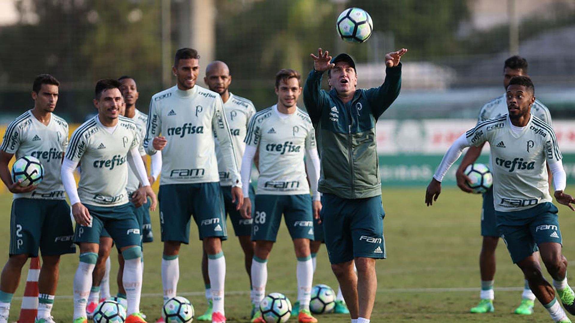 Cuca Palmeiras treino 11052017