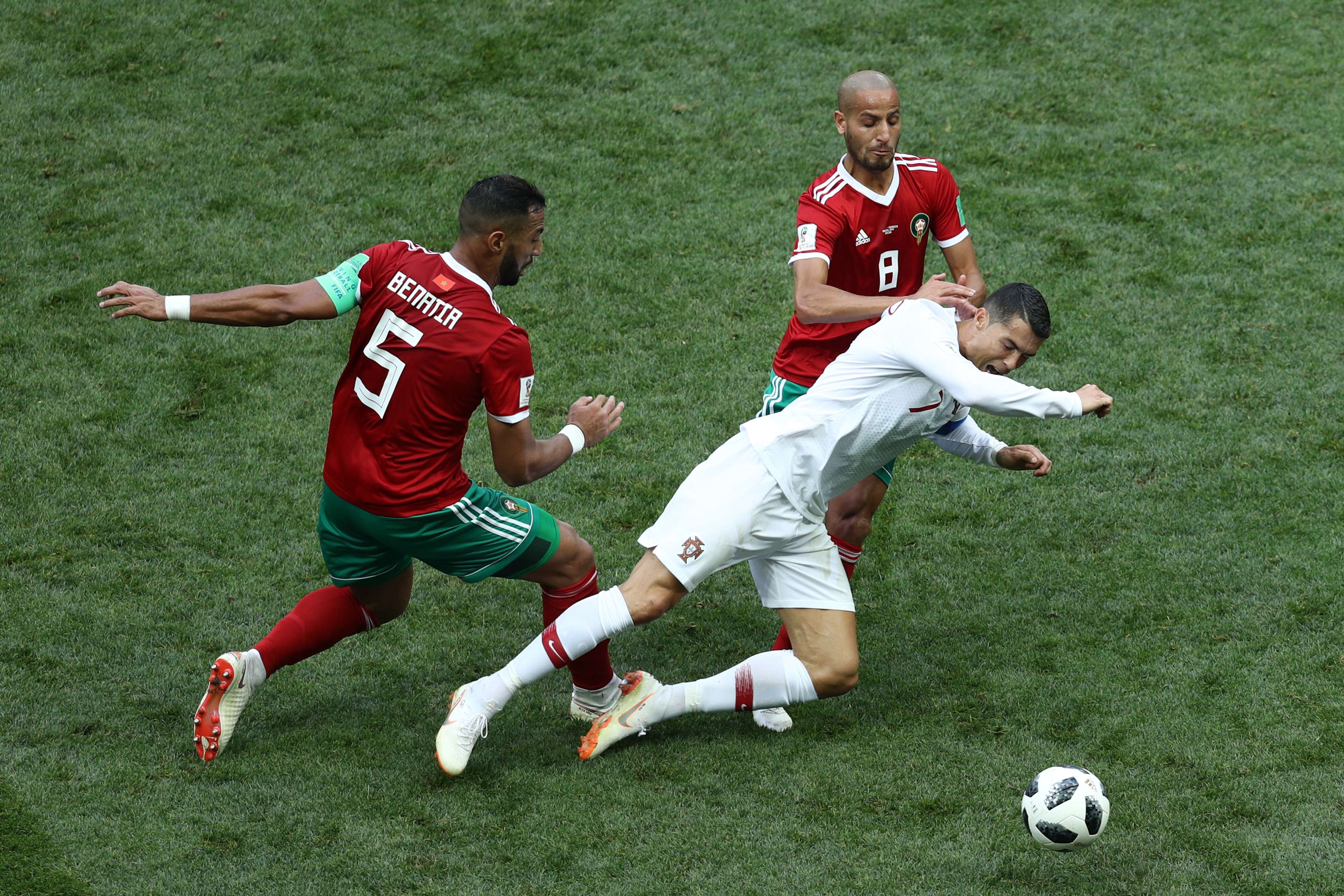 Cristiano Ronaldo Portugal Marruecos Mundial