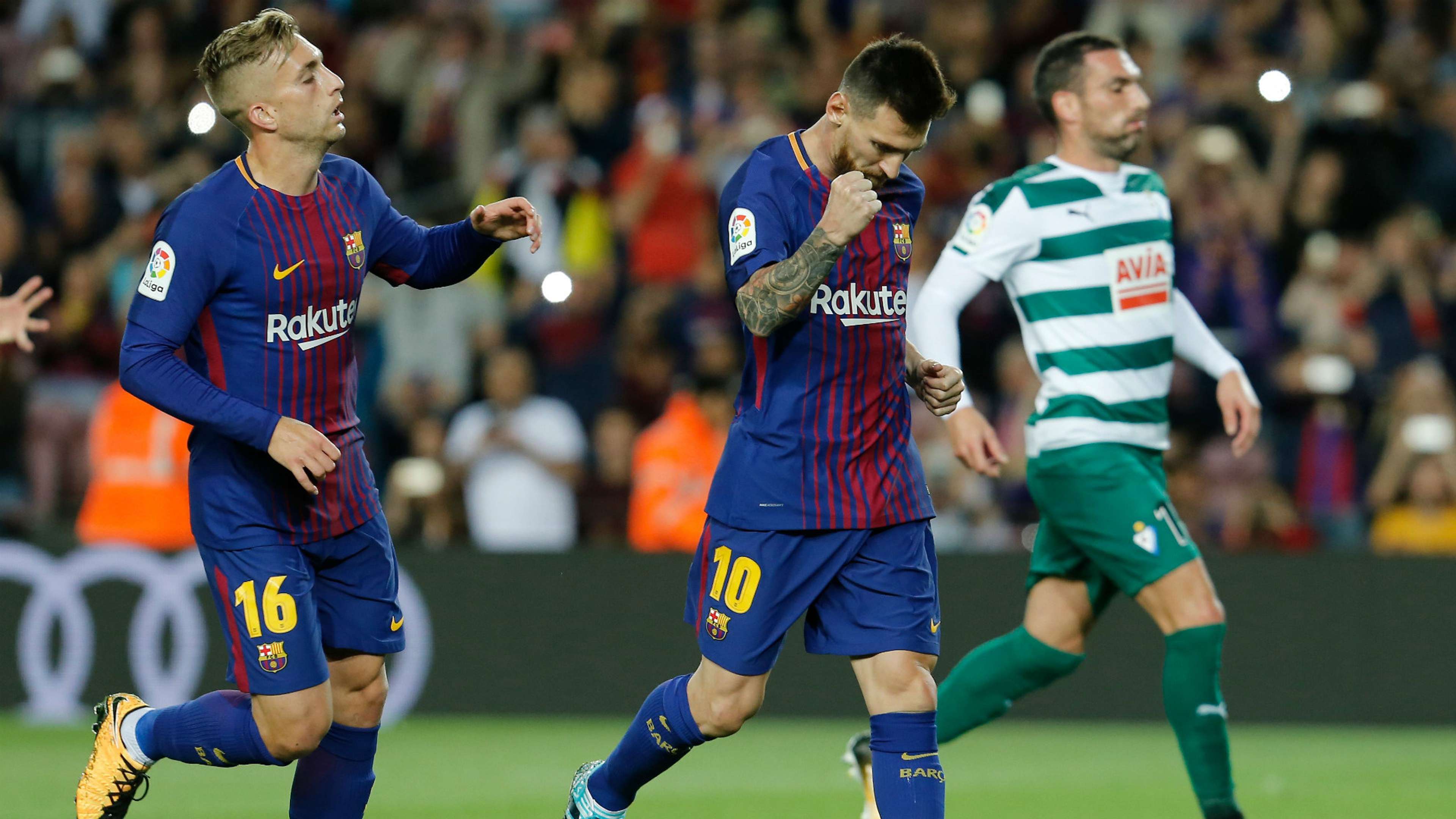 Messi Deulofeu Barcelona Eibar LaLiga
