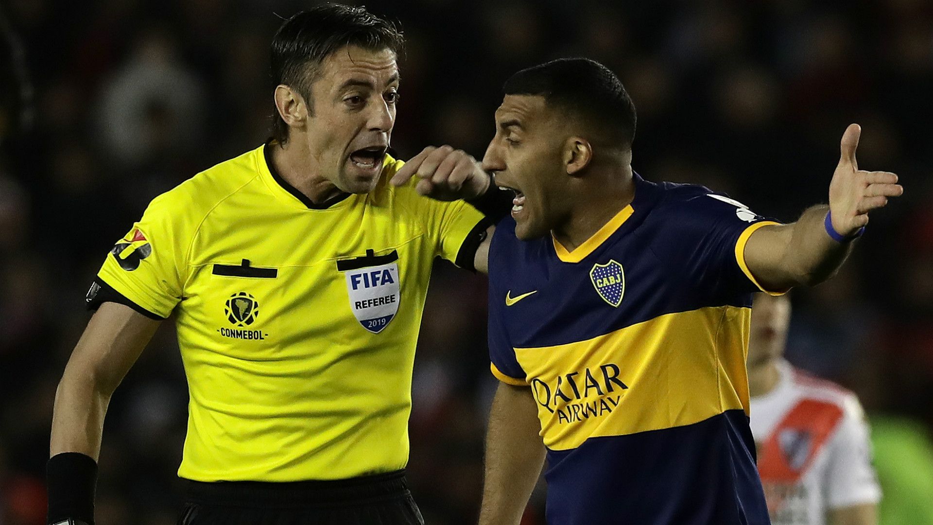 Ramon Wanchope Abila Raphael Claus River Boca Copa Libertadores 01102019