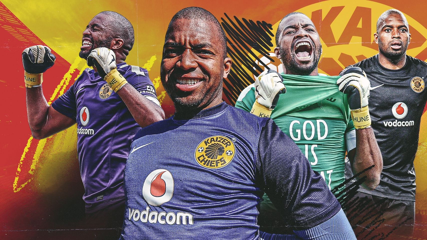 Itumeleng Khune of Kaizer Chiefs