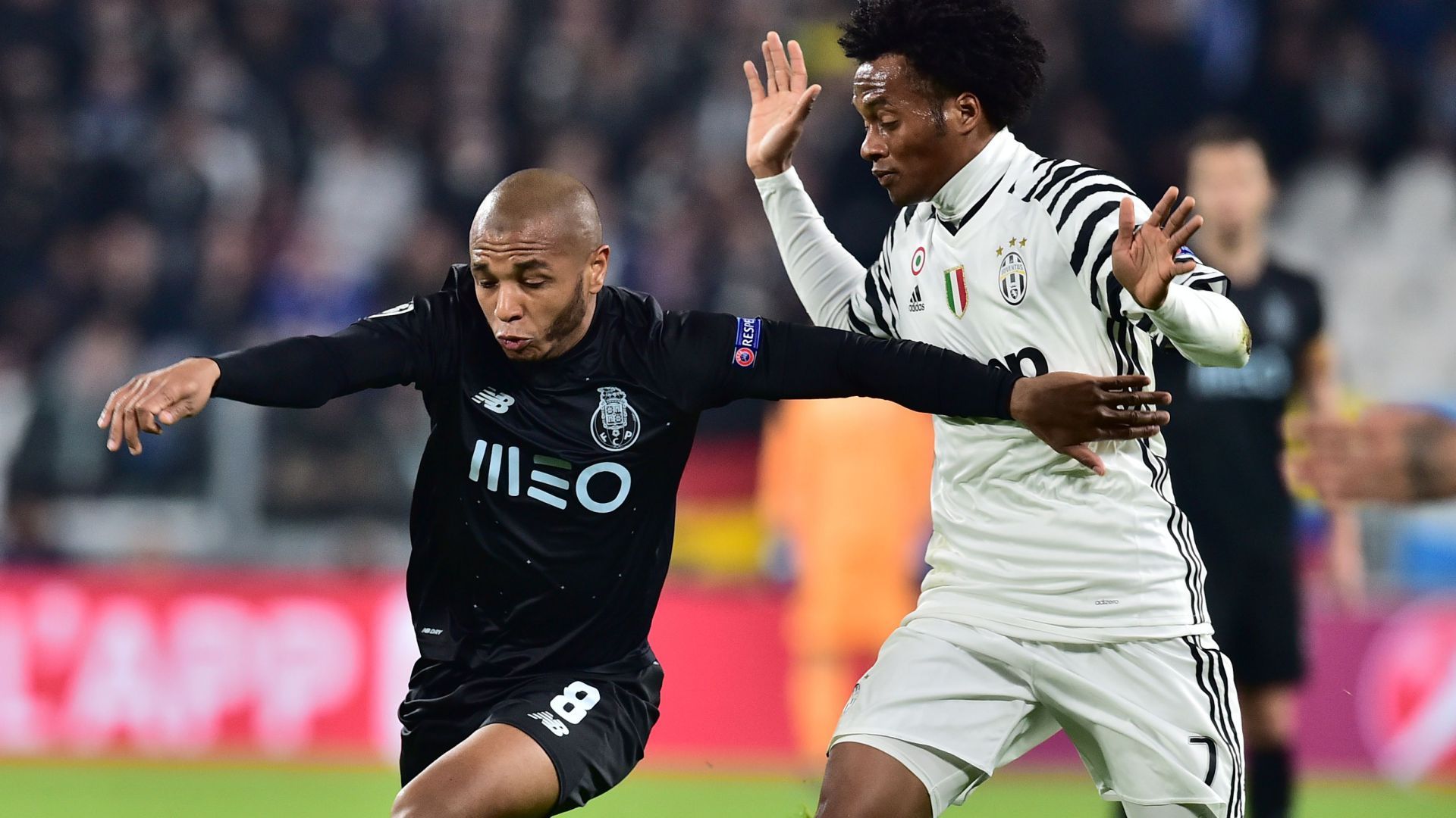 Brahimi Cuadrado Juventus Porto Champions League