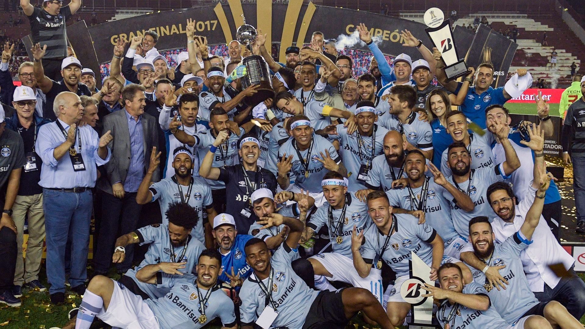 Gremio campeao Copa Libertadores 29112017
