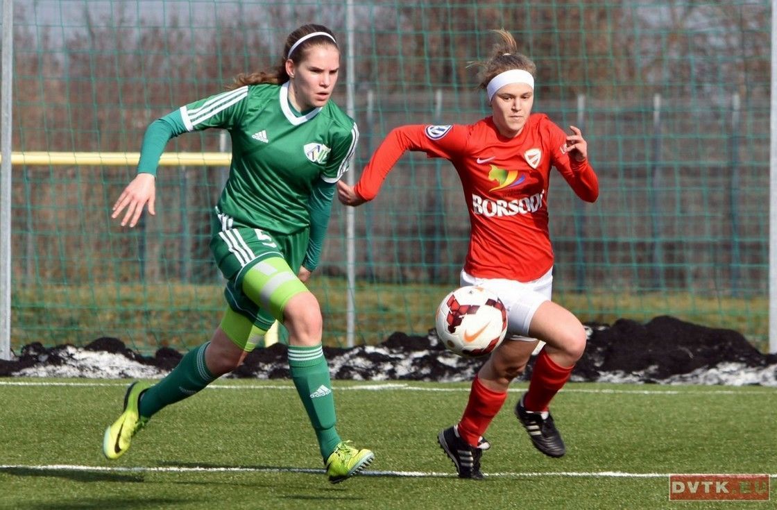 Női foci Diósgyőr Haladás Viktória