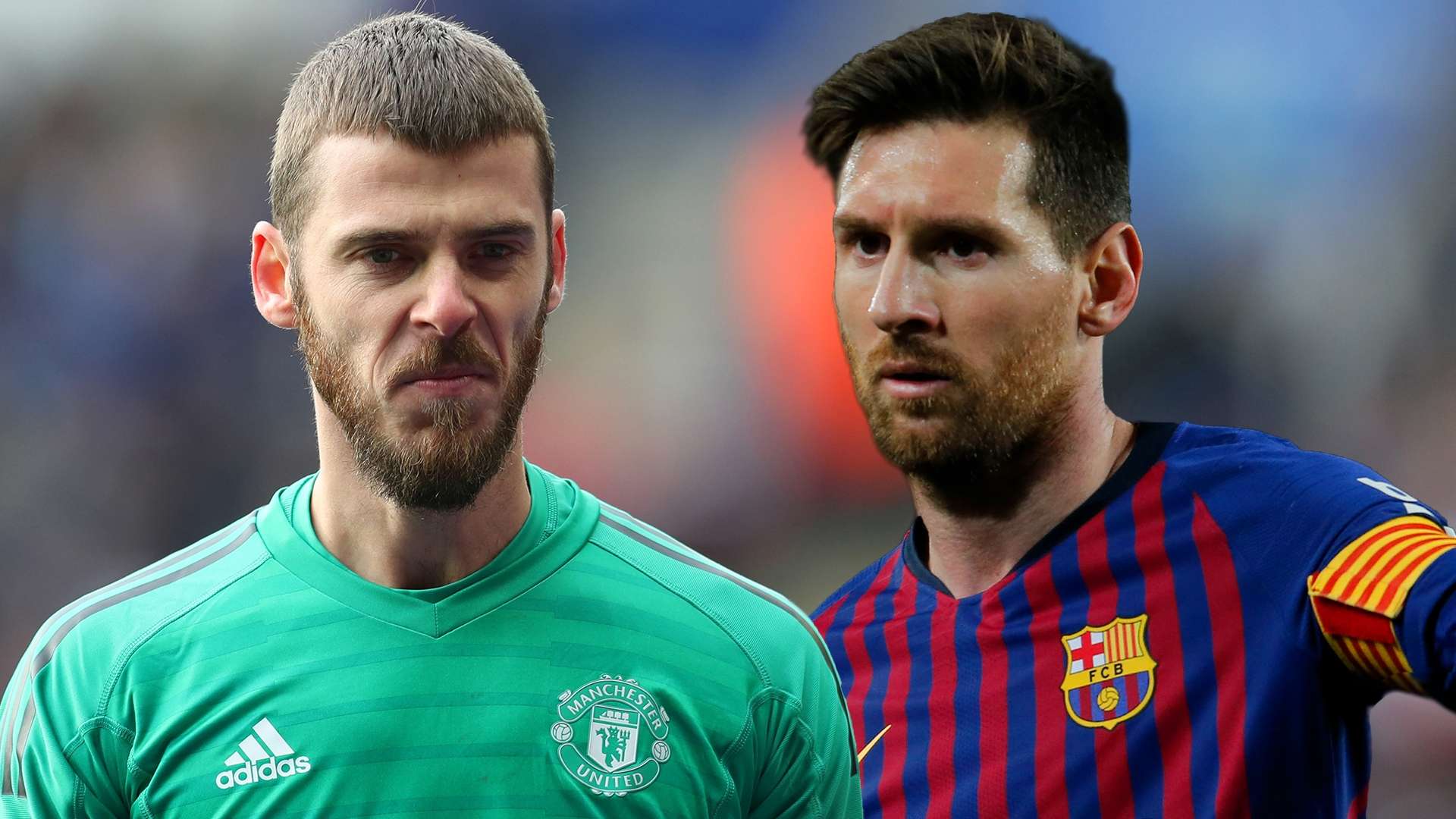 David de Gea Lionel Messi