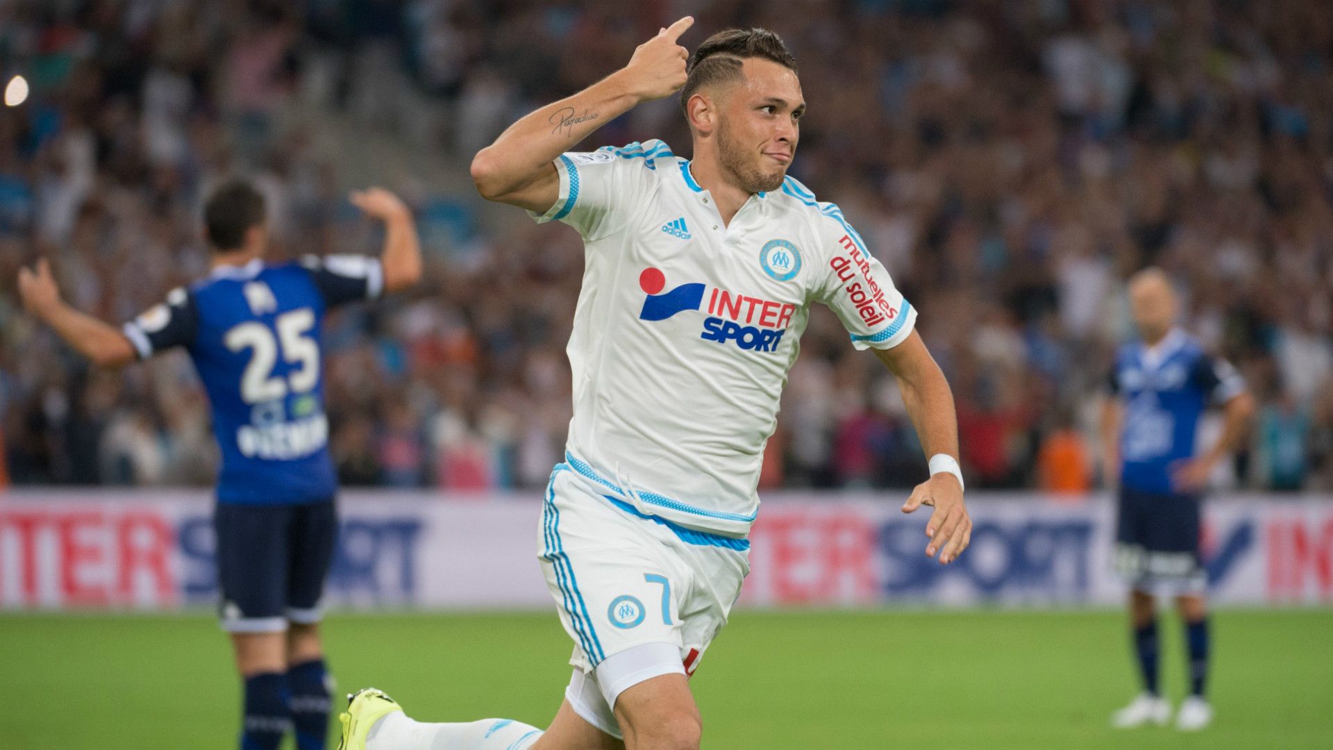 Lucas Ocampos Olympique Marseille Troyes Ligue 1 23082015