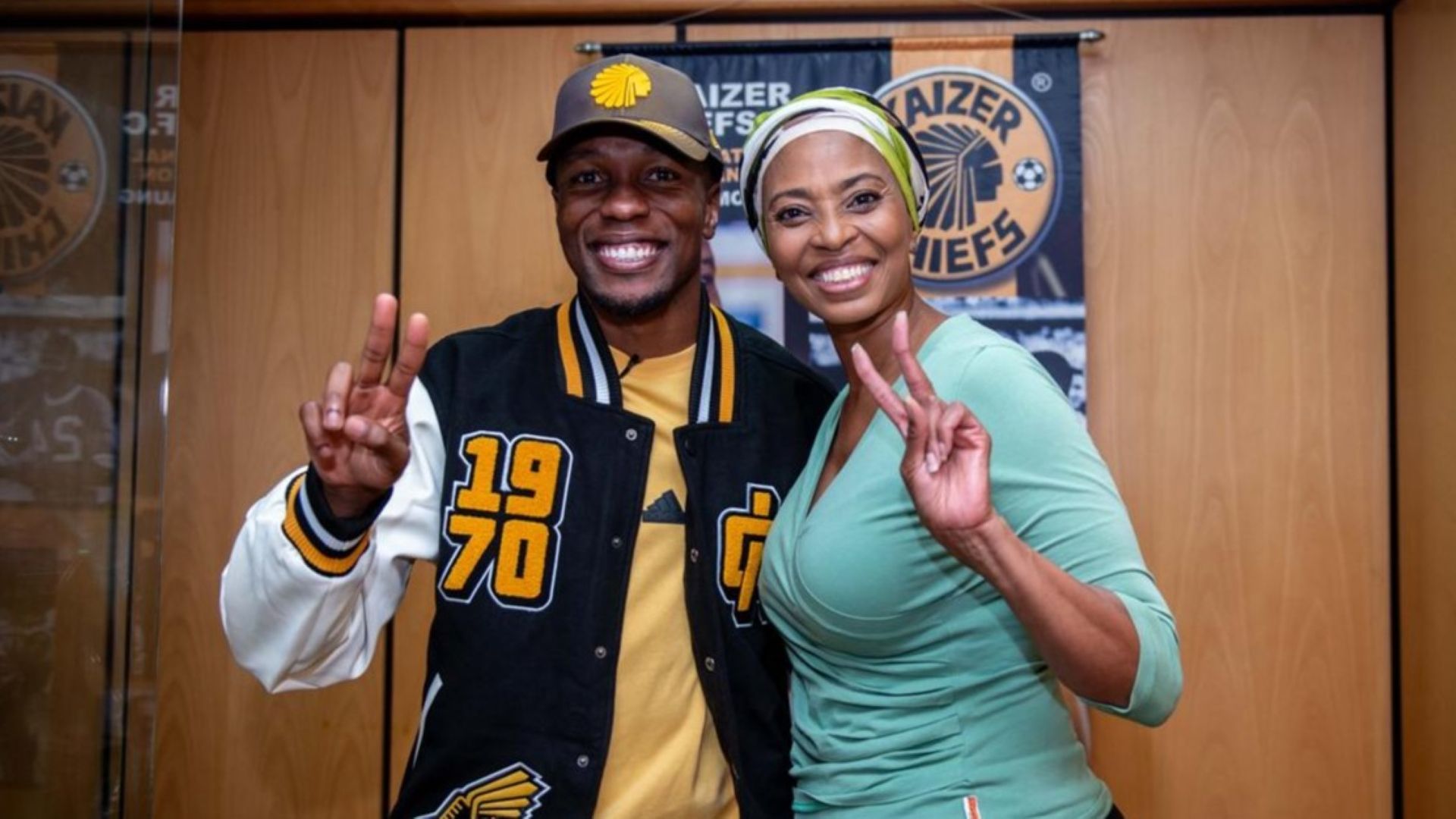 Akani Simbine Jessica Motaung Kaizer Chiefs