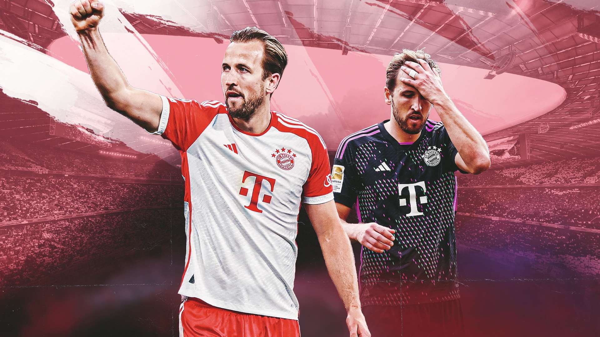GFX Harry Kane FC Bayern 2024