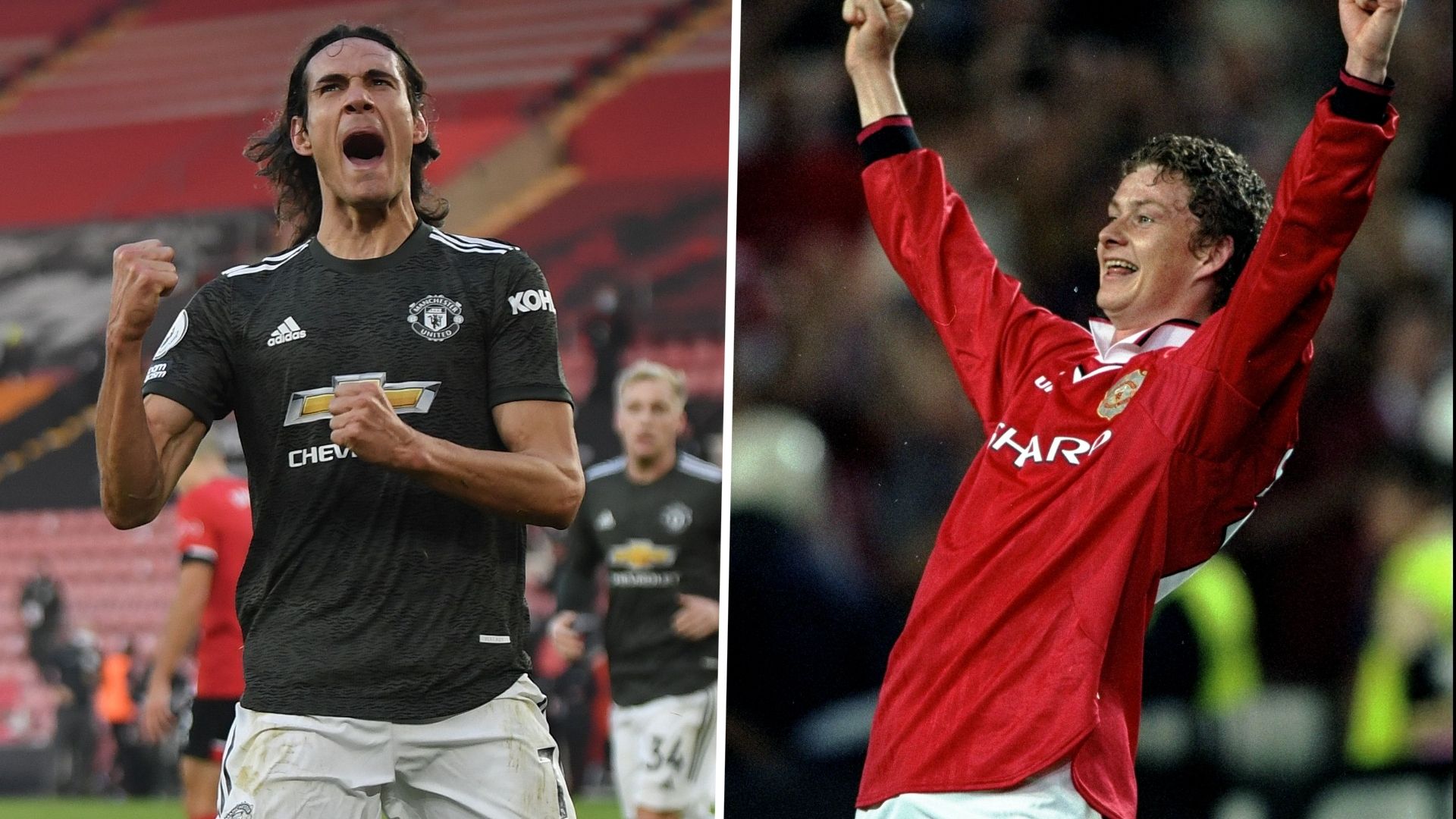 Edinson Cavani Ole Gunnar Solskjaer