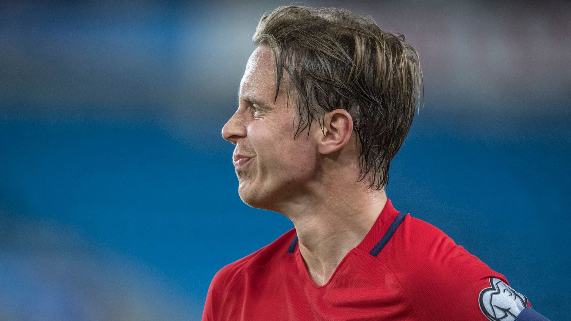 Stefan Johansen Norway Azerbaijan 090117