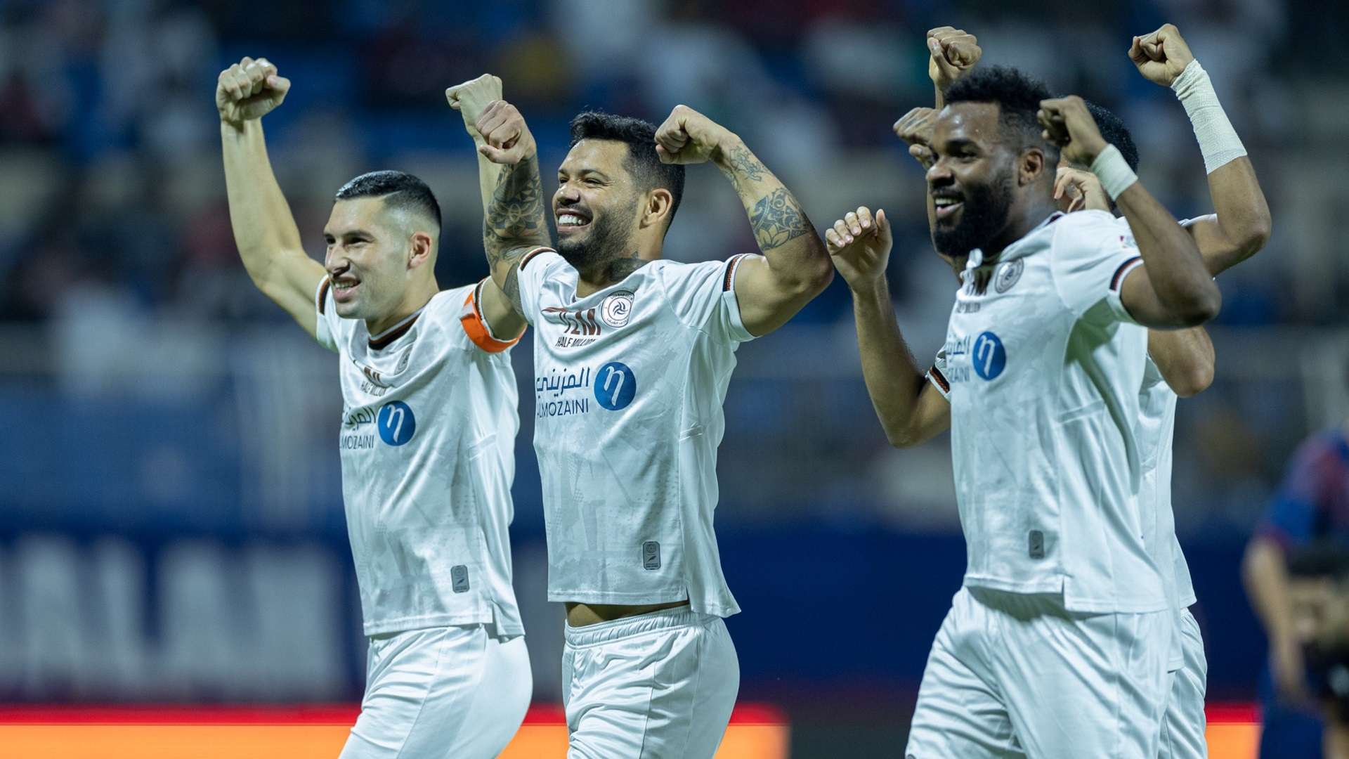 cristian guanca - carlos junior - Aaron salem boupendza - al shabab - al adalah MBS 2022-2023