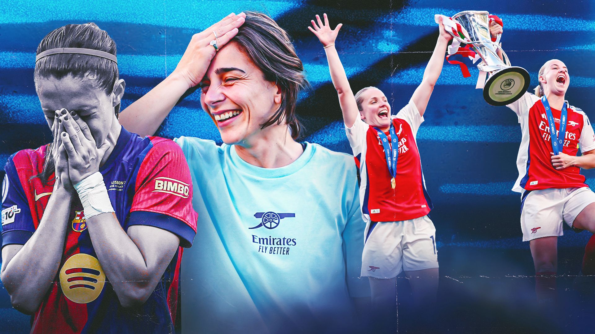 Build a statue for Renee Slegers! Winners & losers as awesome Arsenal show Chelsea EXACTLY how to beat Barcelona as Women's Champions League triumph provides career-completing night for iconic Kim Little | Goal.com UK