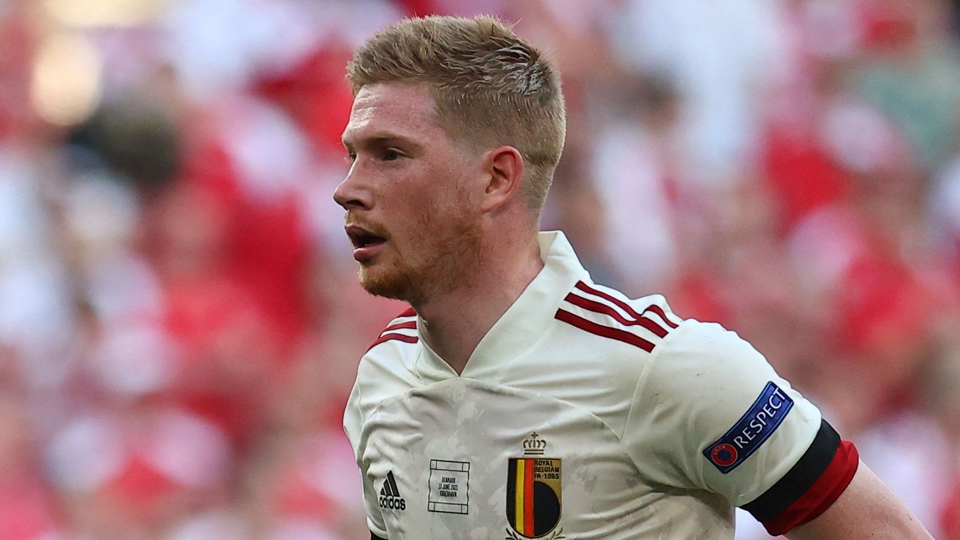 Kevin De Bruyne, Belgium Euro 2020 away