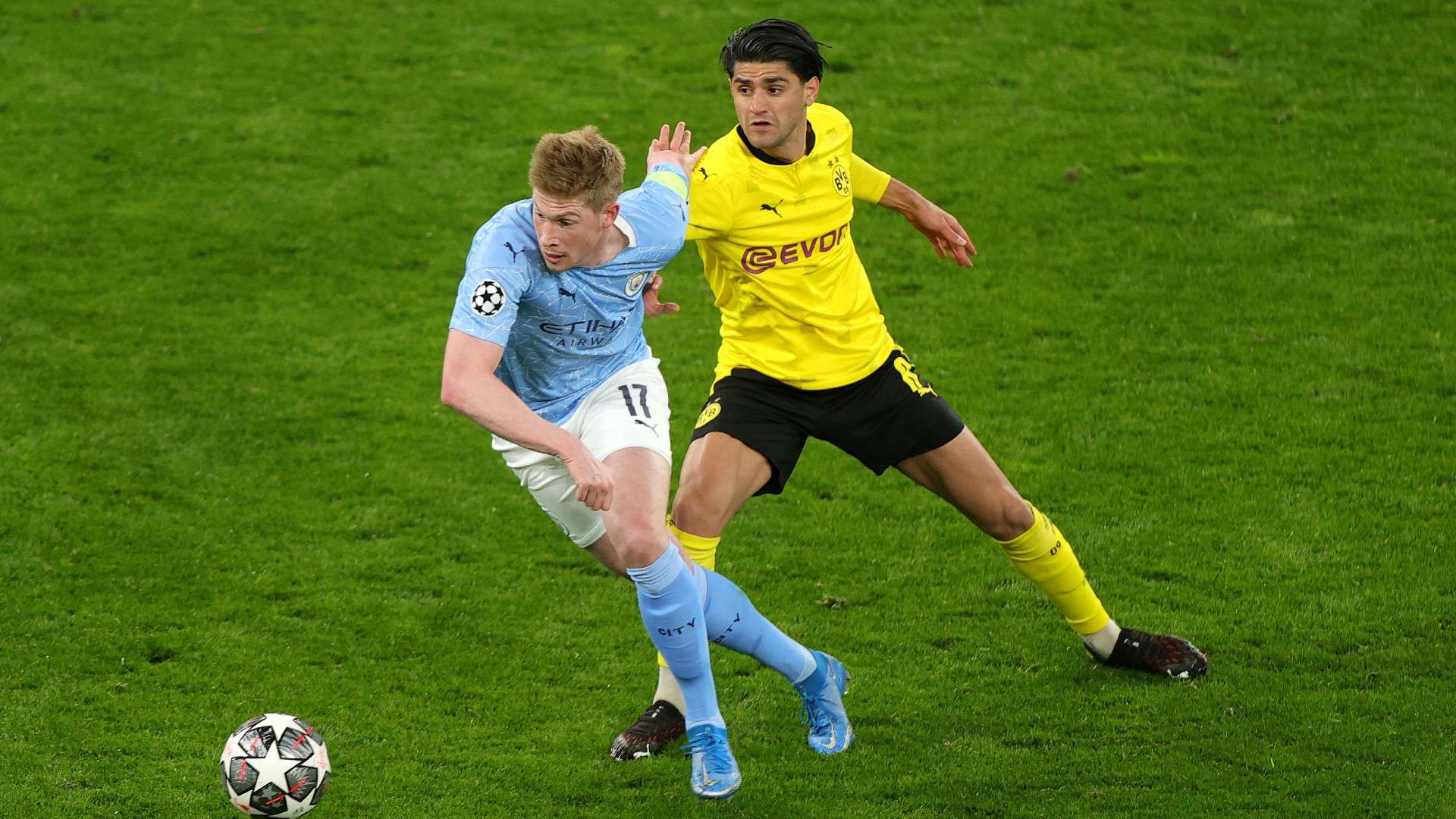 Mahmoud Dahoud Kevin de Bruyne Dortmund Manchester City