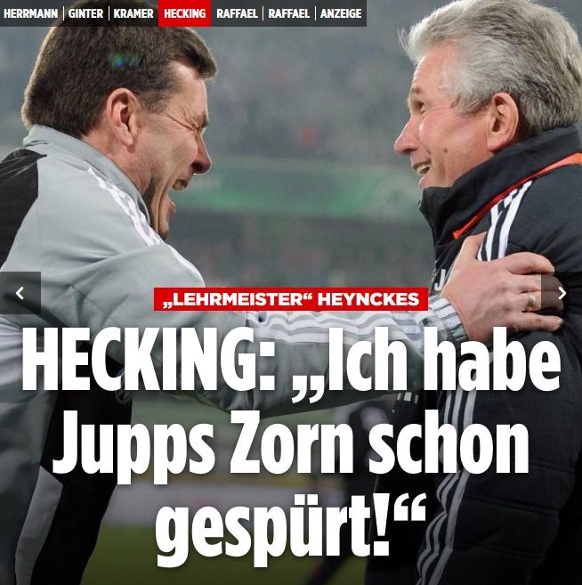 Dieter Hecking & Jupp Heynckes