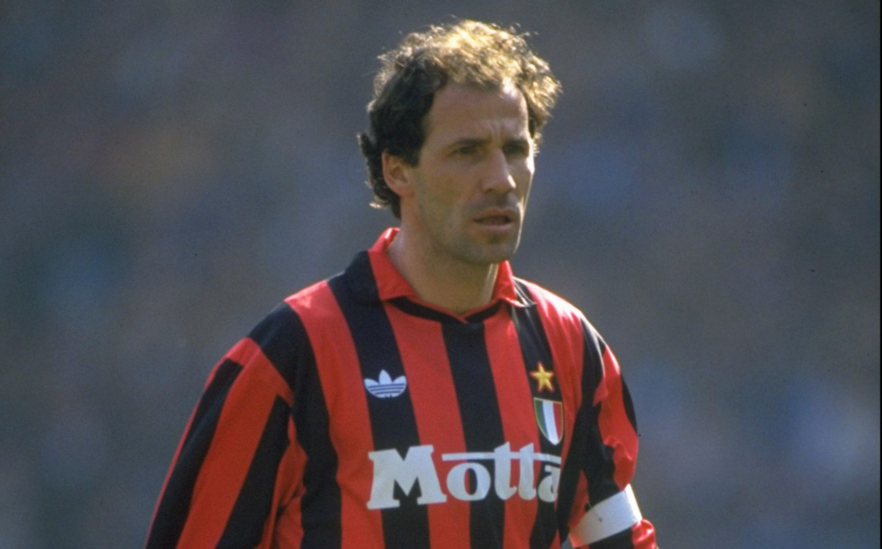 Portrait of Franco Baresi of AC Milan 1993