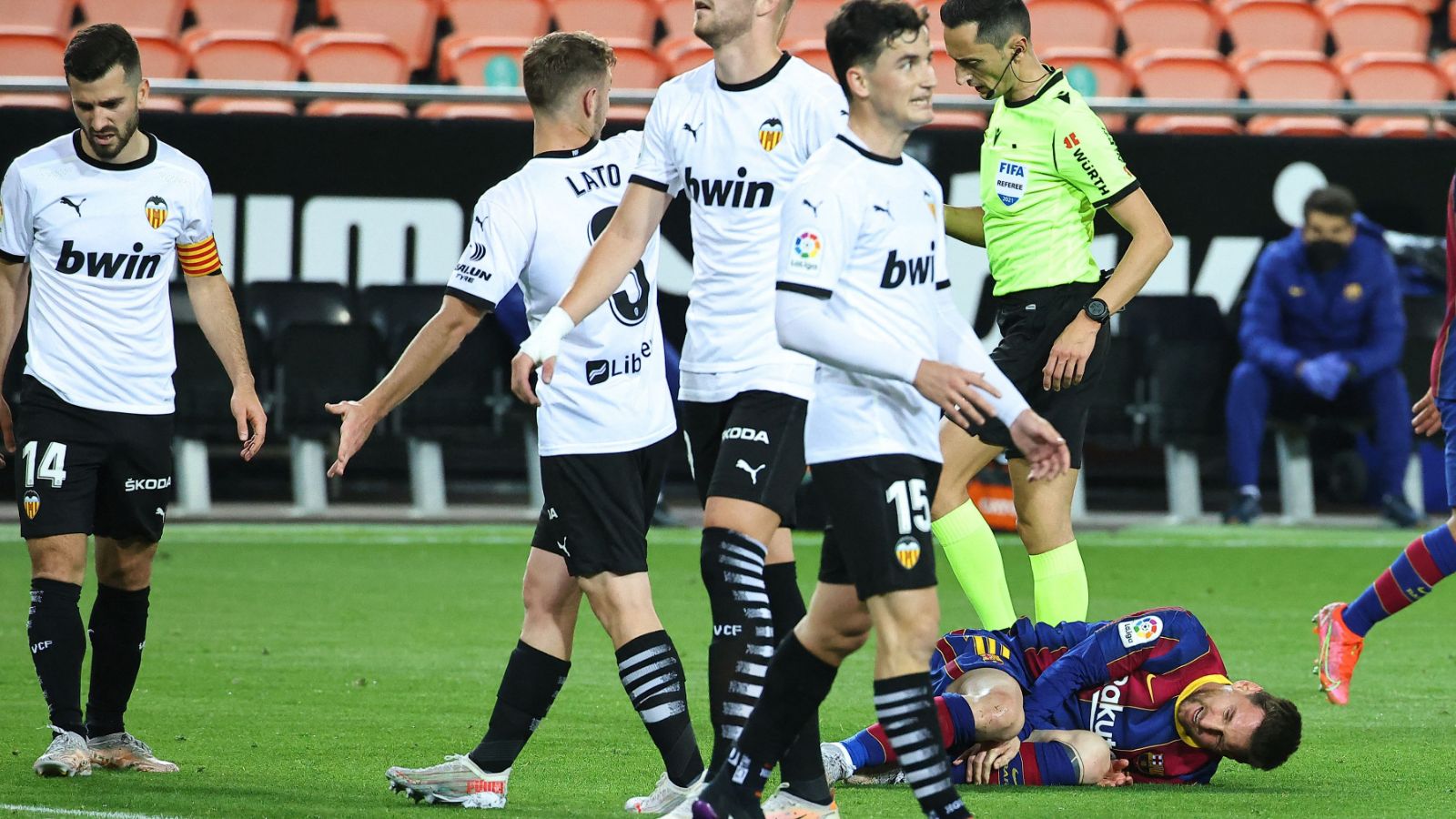 Messi Valencia Barcelona LaLiga