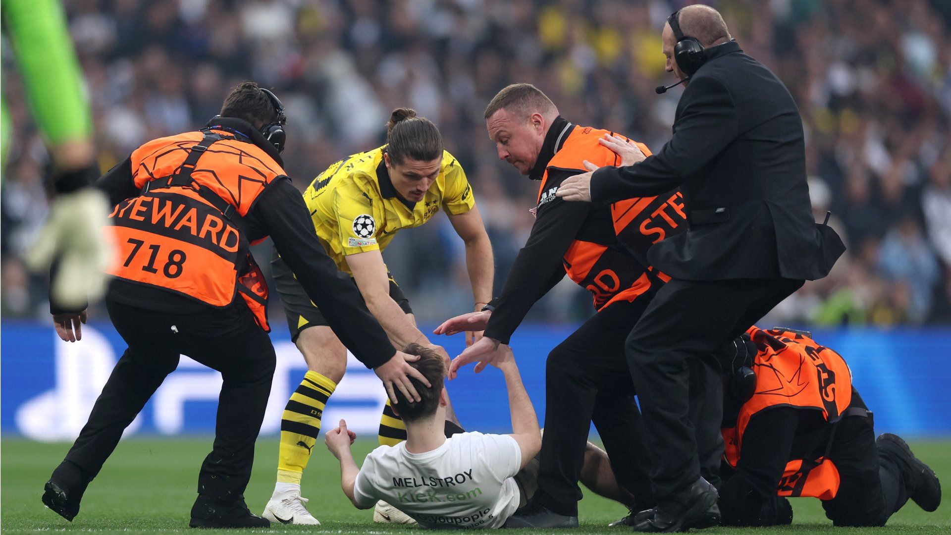 Champions League final invader 2024