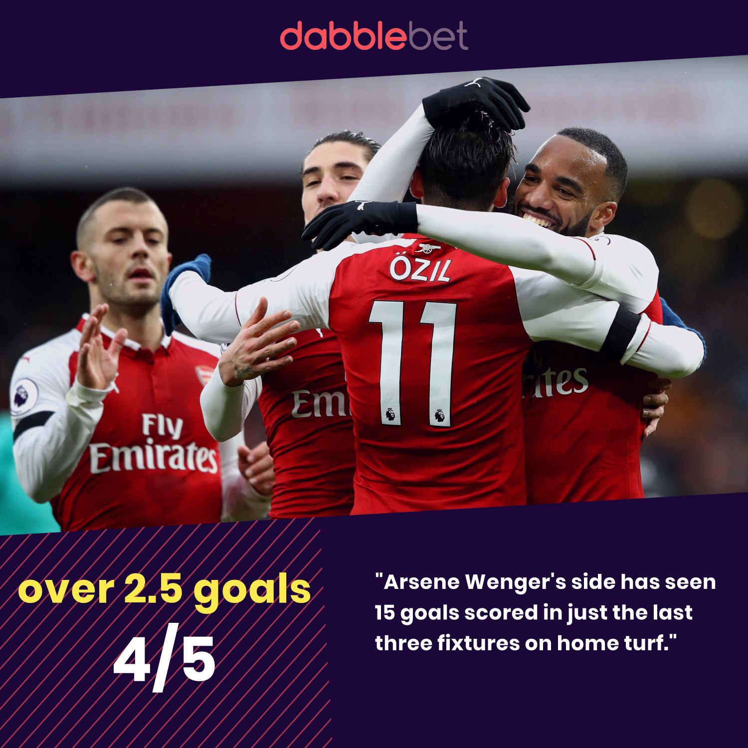 Arsenal Chelsea graphic