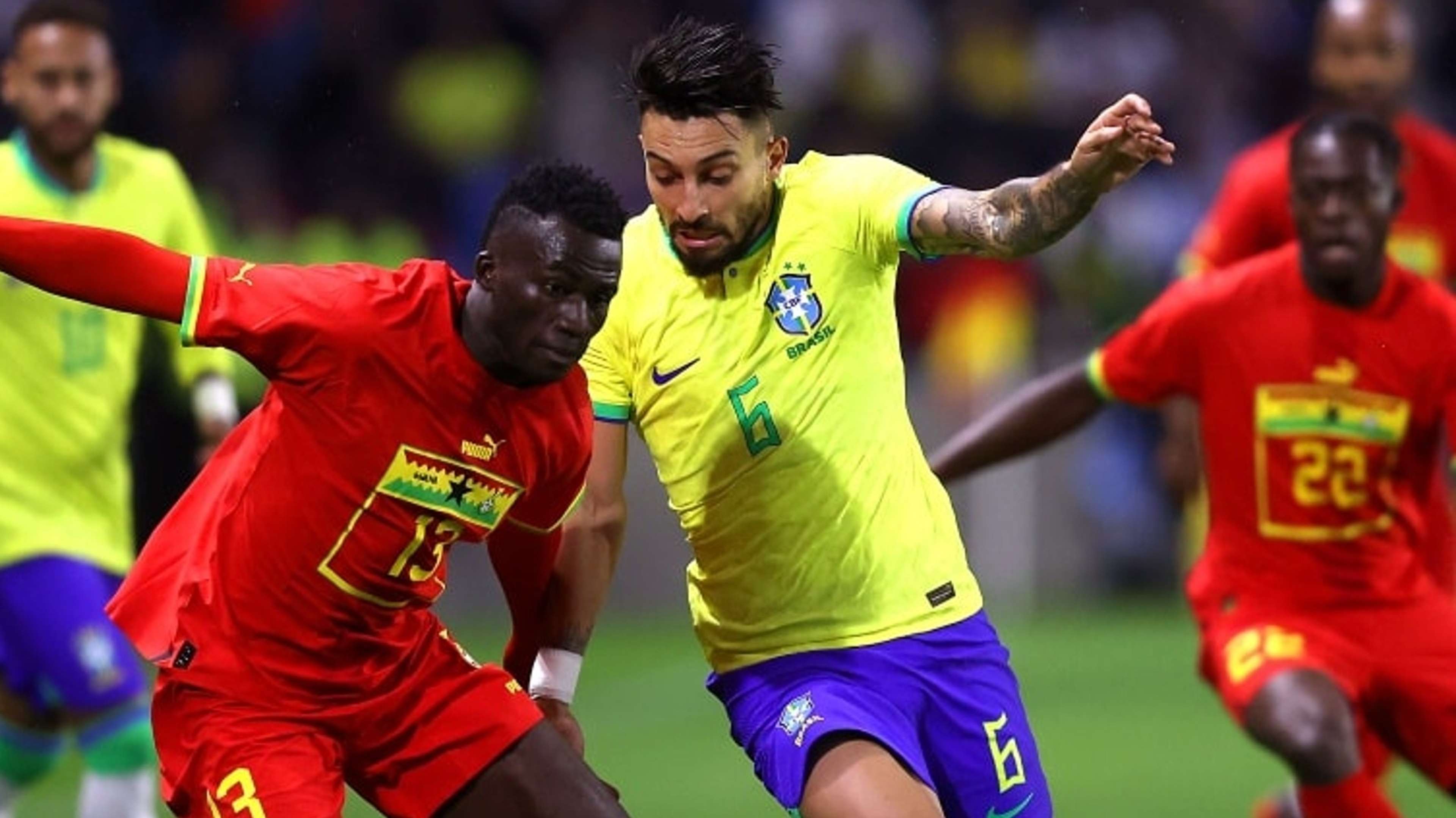 Afena-Gyan of Ghana vs Brazil.