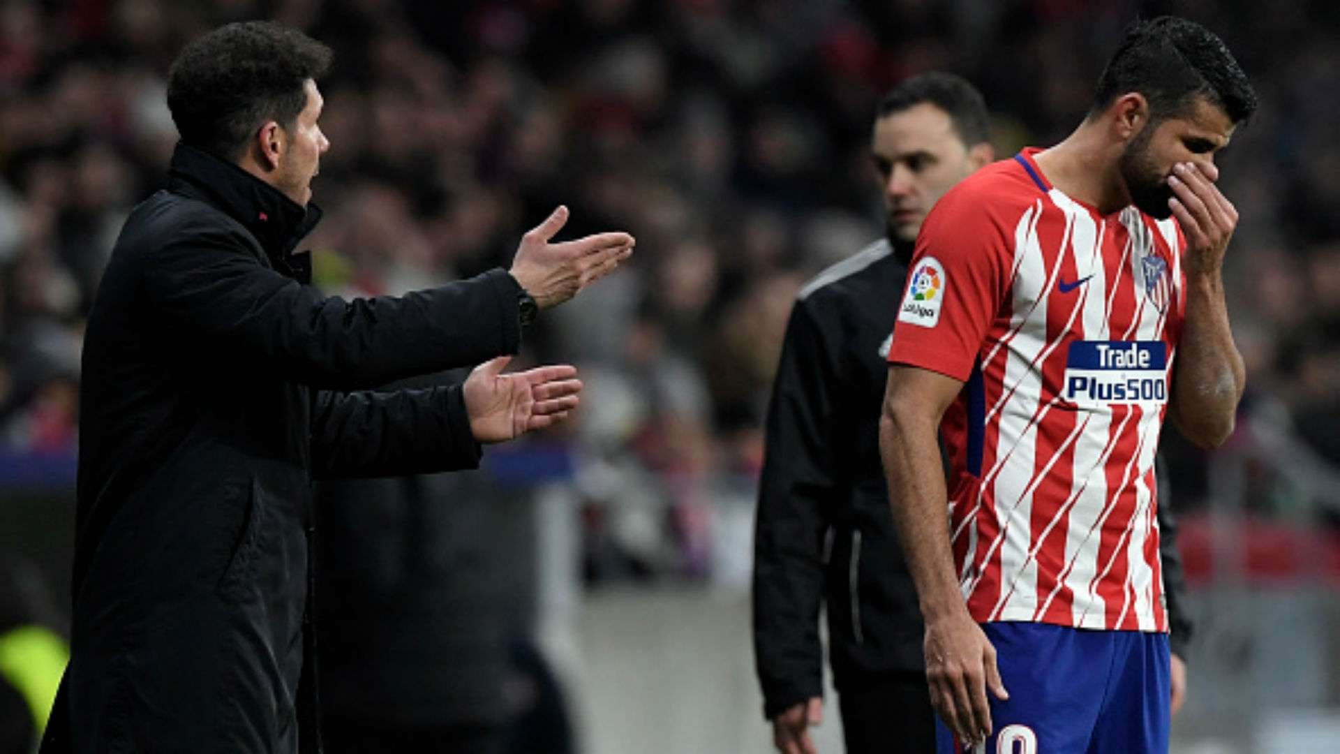 Diego Simeone Diego Costa Atletico Madrid