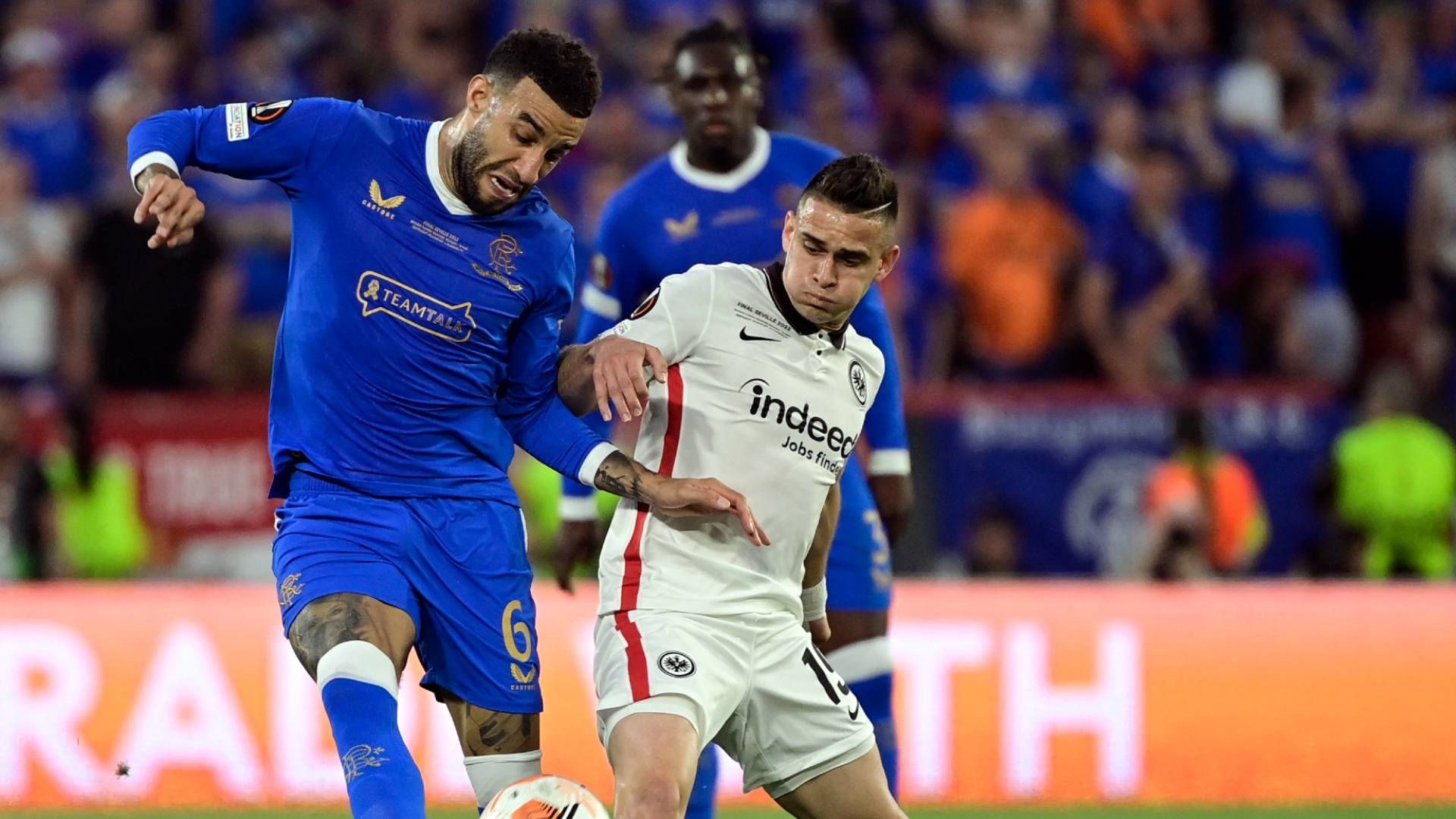 Rafael Borre Connor Goldson Frankfurt Rangers 20220518