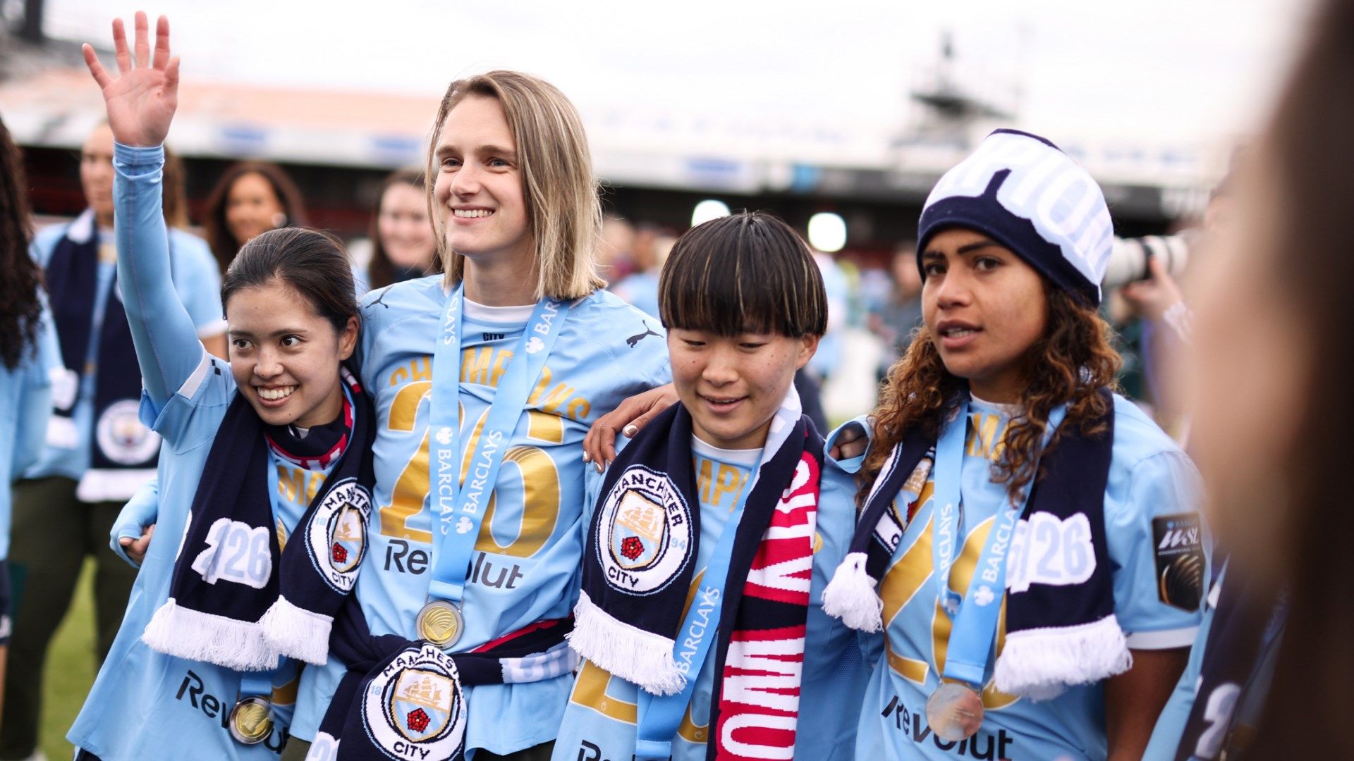Yui Hasegawa Vivianne Miedema Aoba Fujino Mary Fowler Man City Women 2025-26
