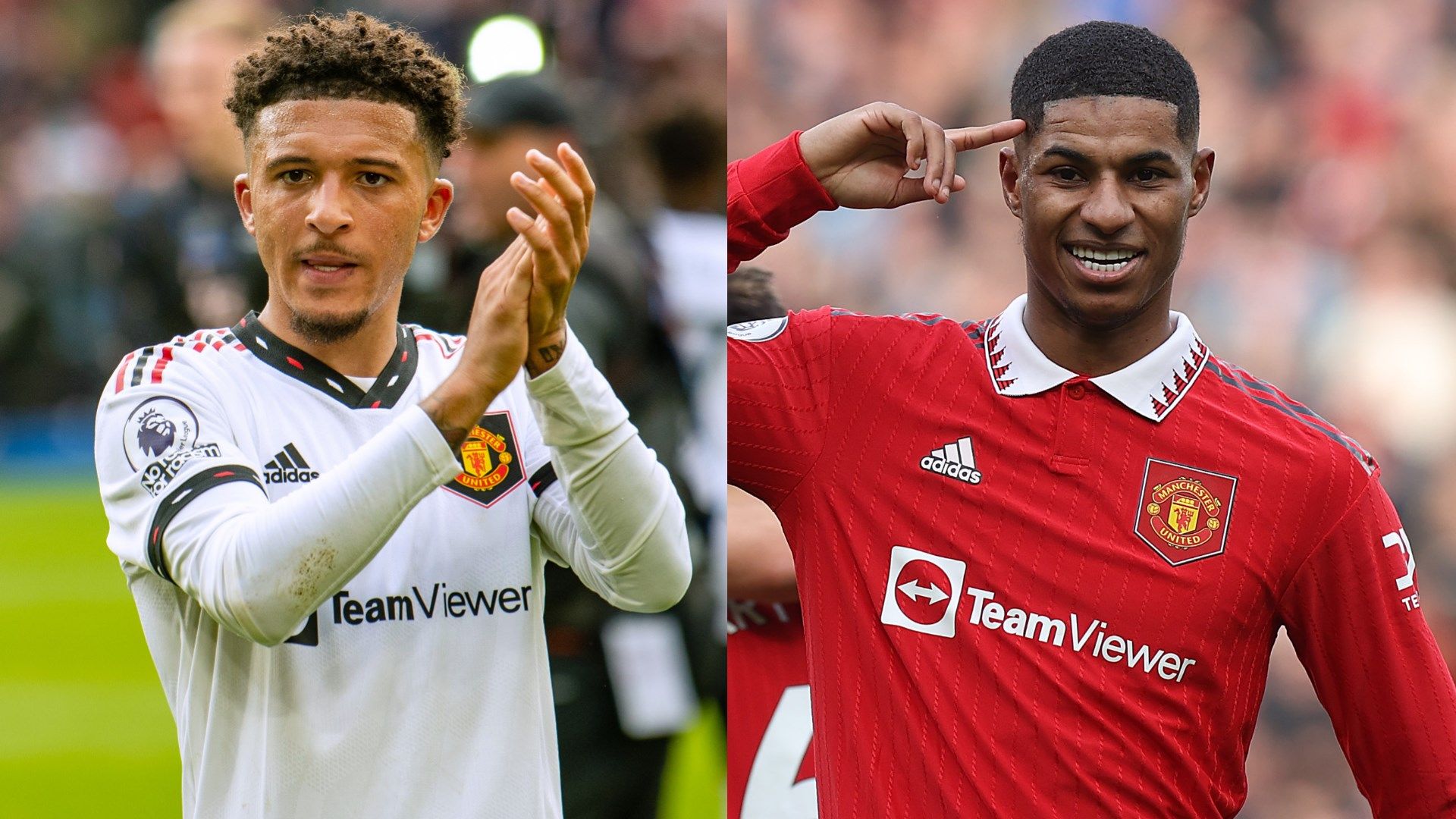 Sancho Rashford Man Utd GFX