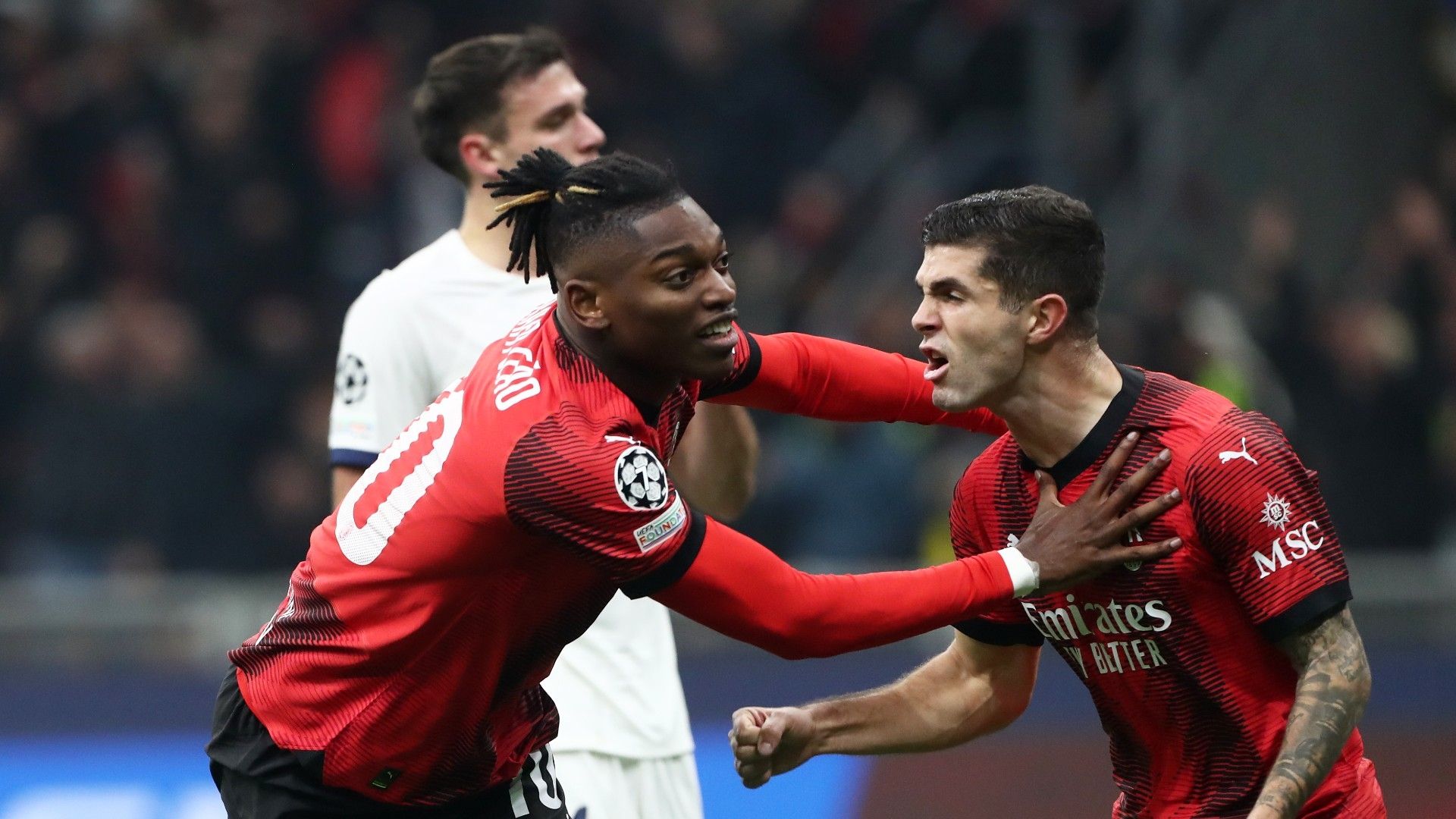 Leao Pulisic Milan 2023