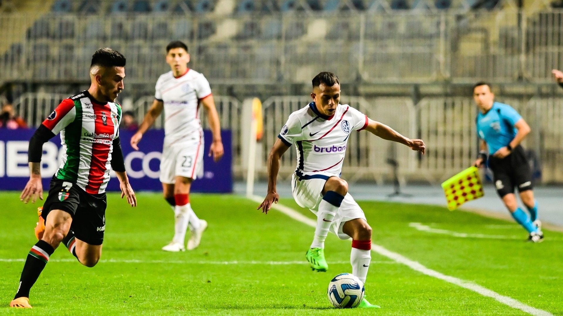 Nahuel Barrios Palestino San Lorenzo Copa Sudamericana 03052023
