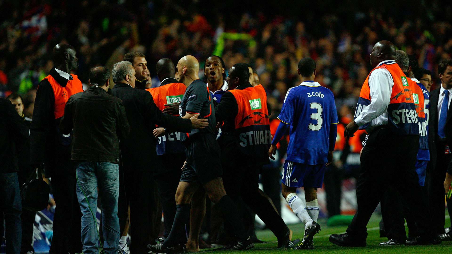 Didier Drogba Chelsea Barcelona Champions League 2009