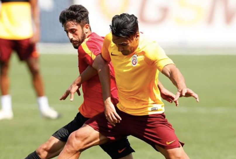 Radamel Falcao García entrenamiento Galatasaray 2019
