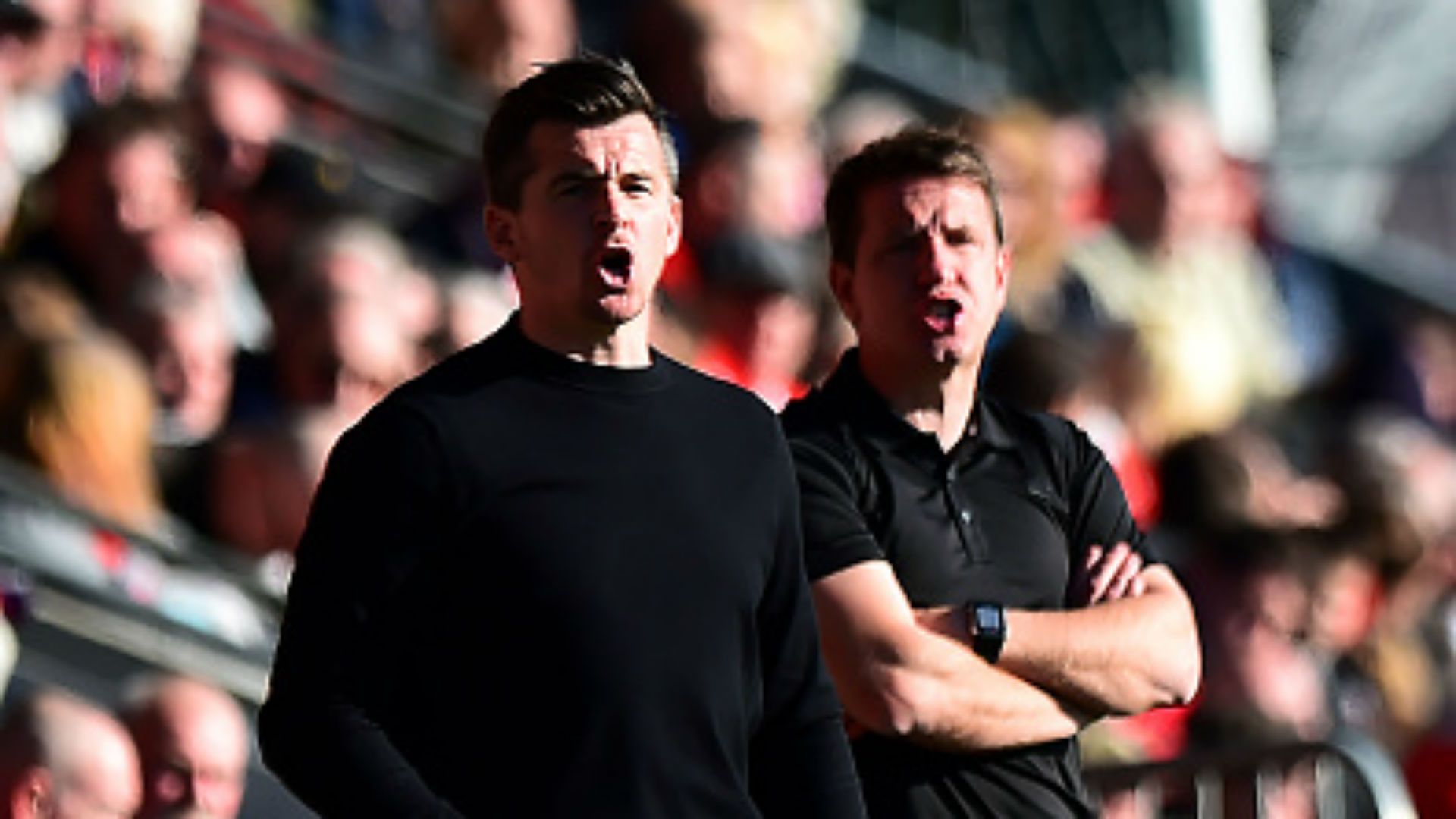 Joey Barton Daniel Stendel League One