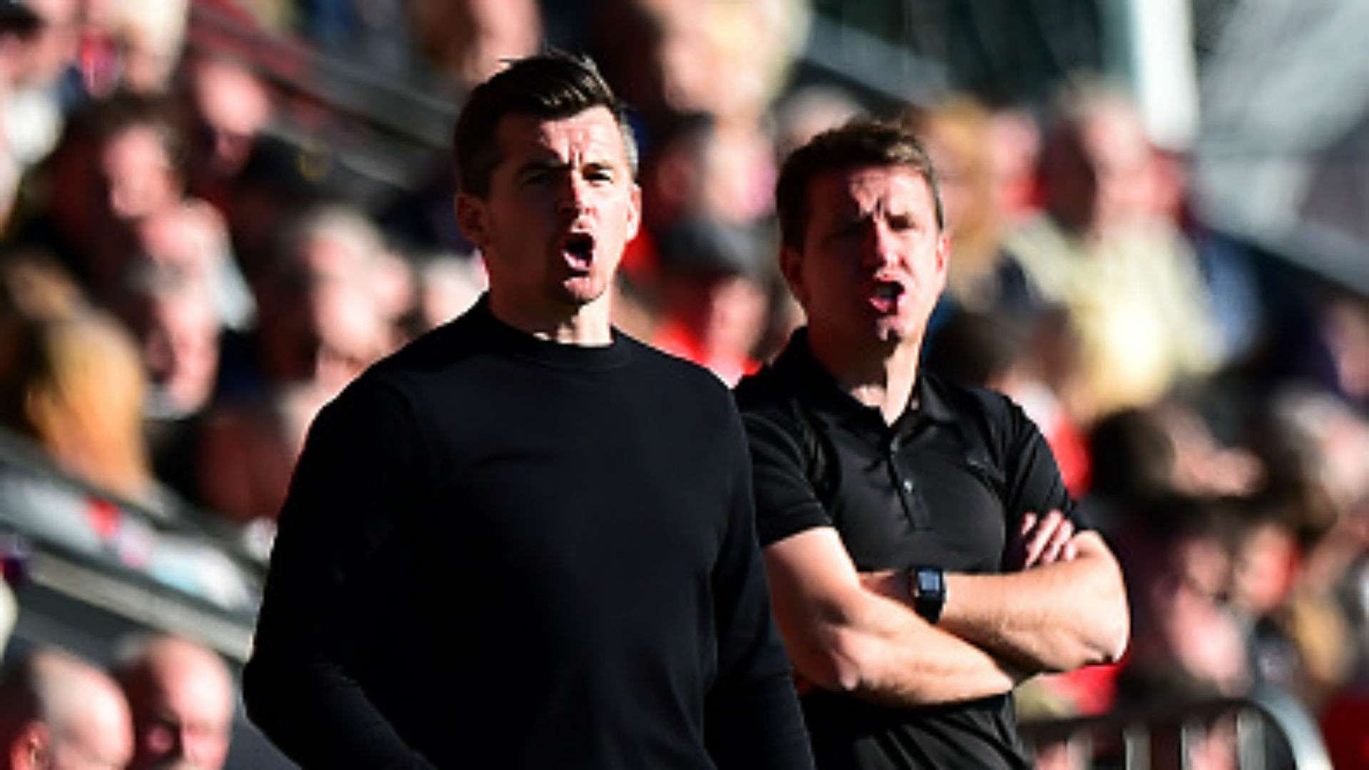 Joey Barton Daniel Stendel League One