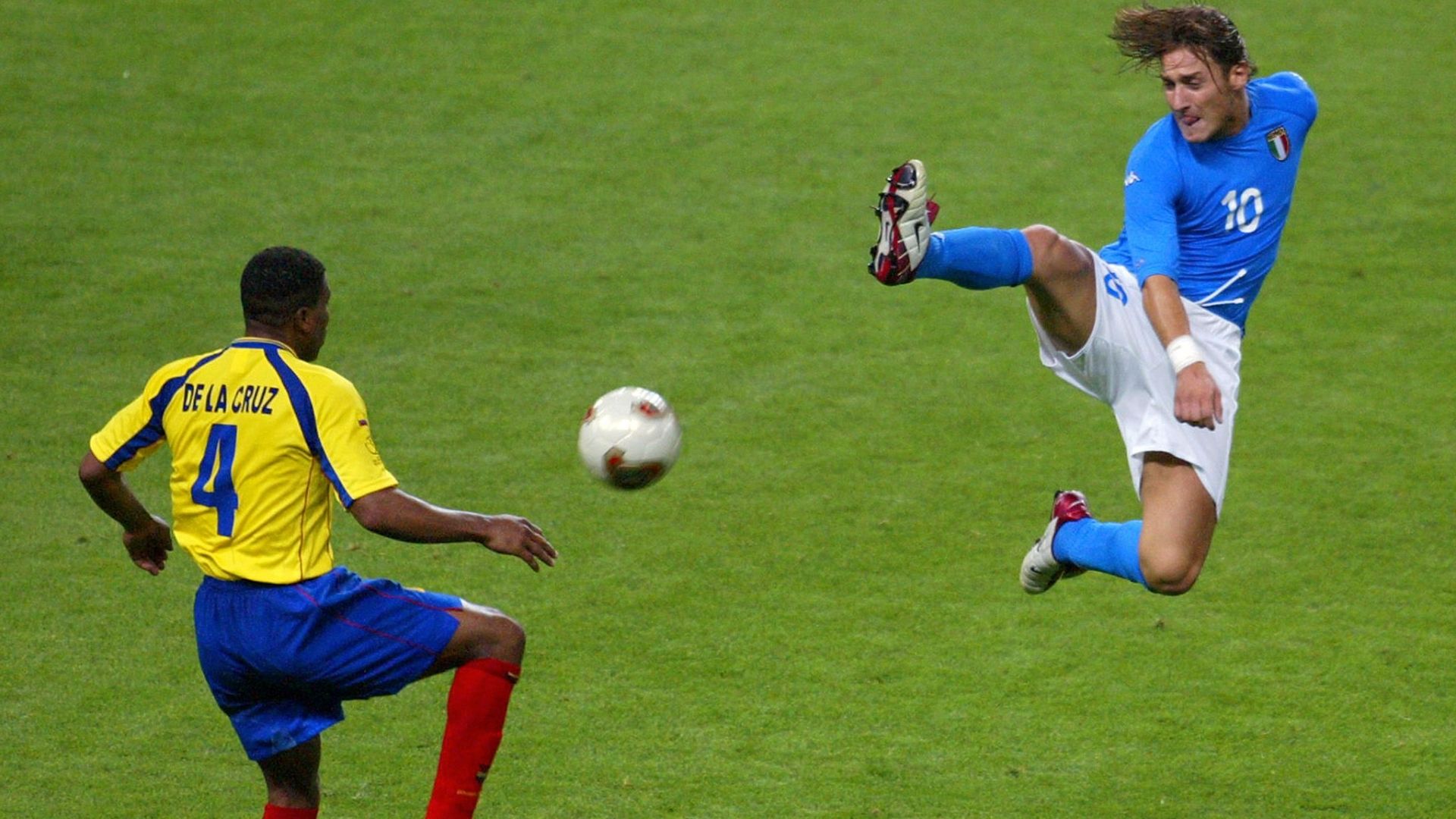 Totti Ulises De la Cruz Italy Ecuador