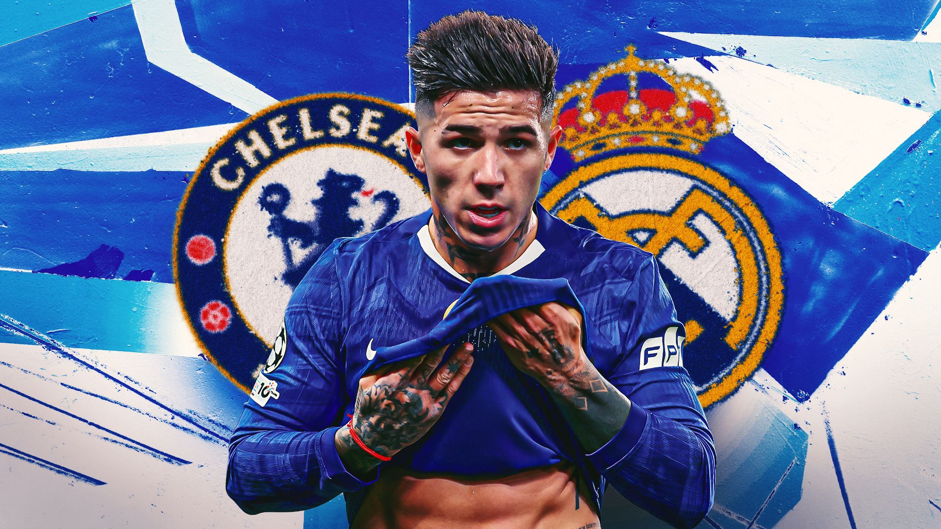 Enzo Fernandez Chelsea Real Madrid GFX 16:9