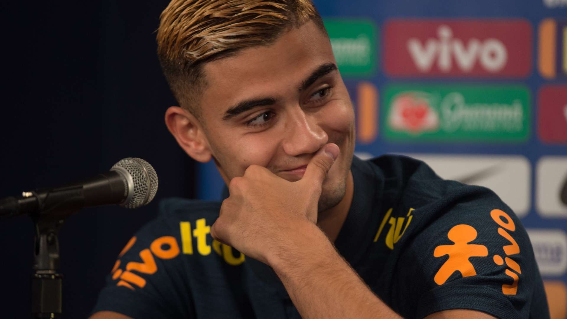 Andreas Pereira Brasil Seleção 03 09 2018