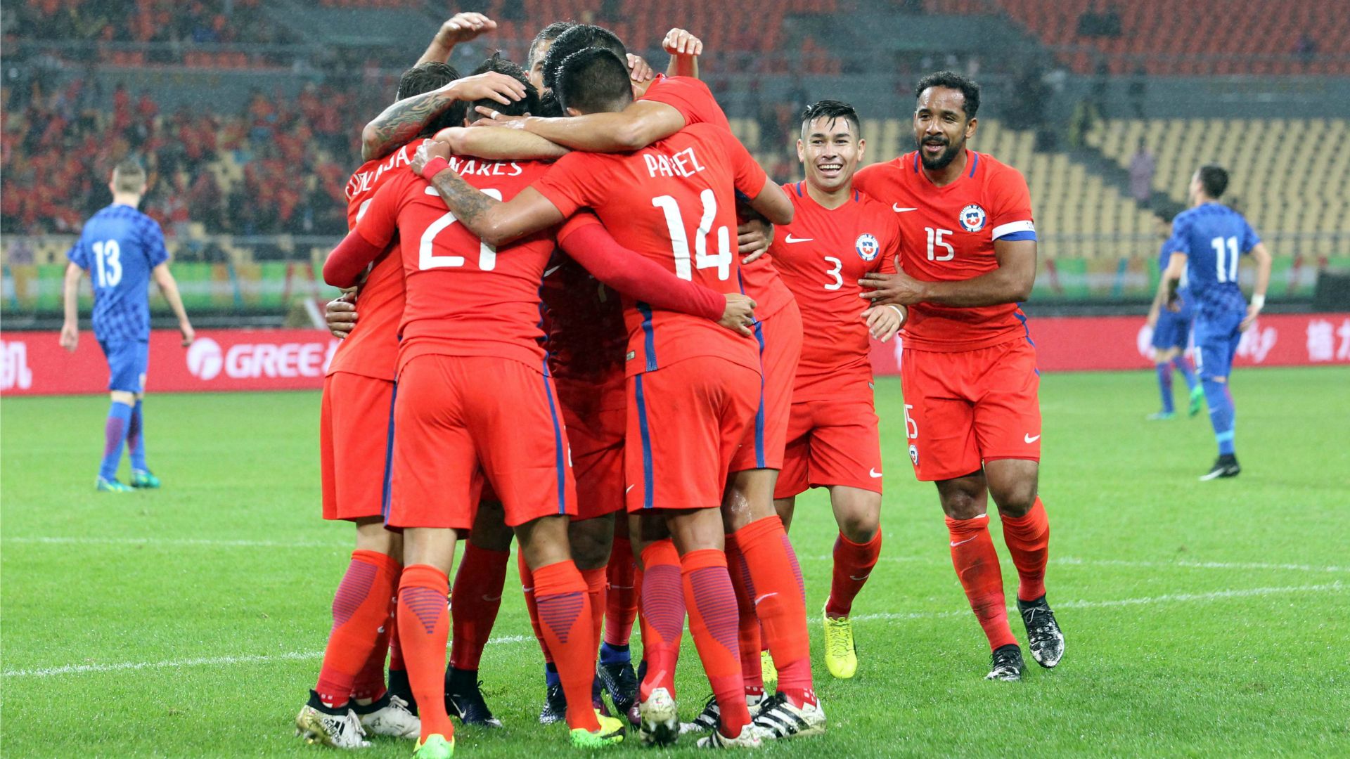 Chile Croacia China Cup 110117