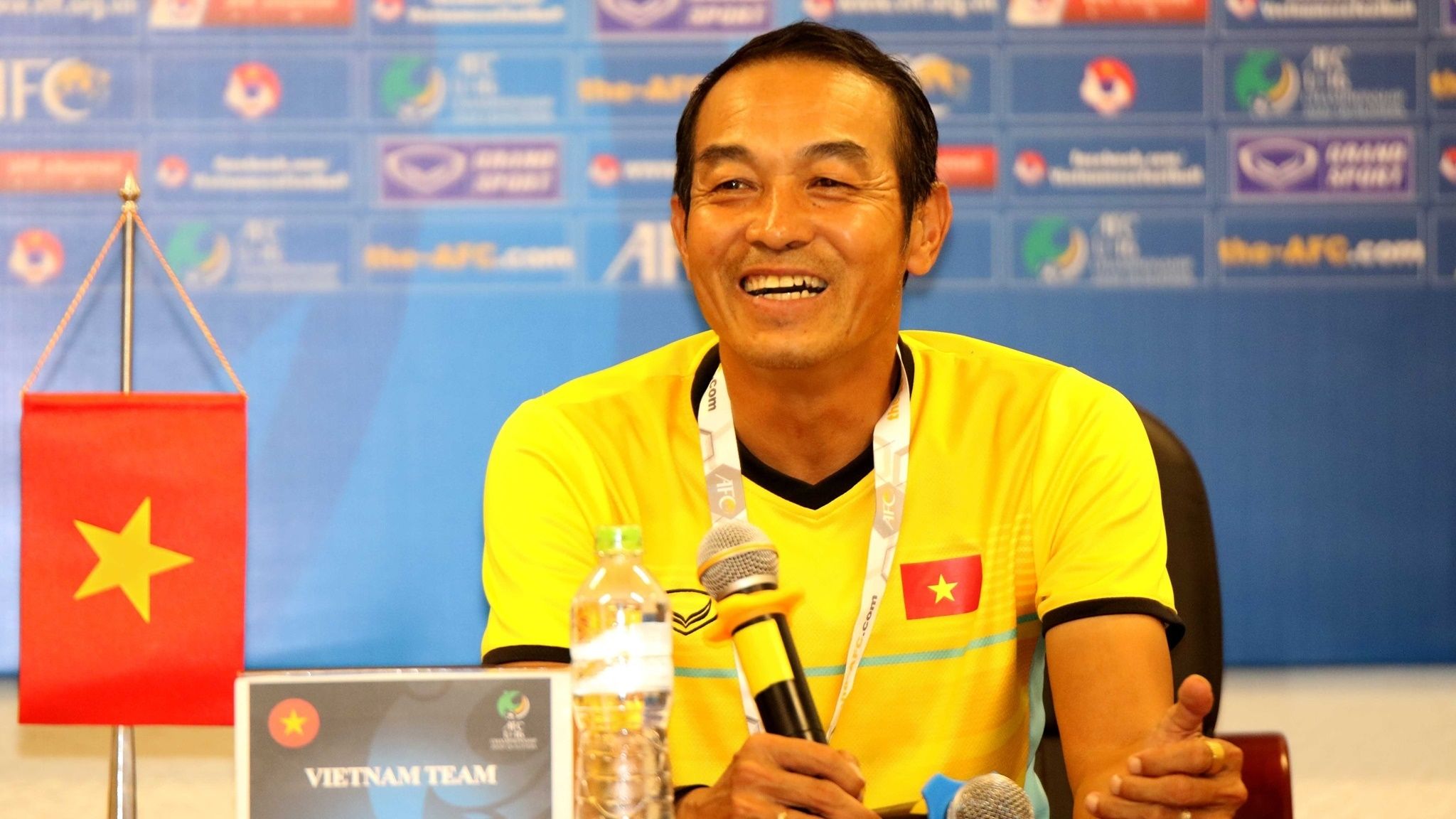 Coach Dinh The Nam U16 Vietnam vs U16 Macau 2020 AFC U16 Championship qualification