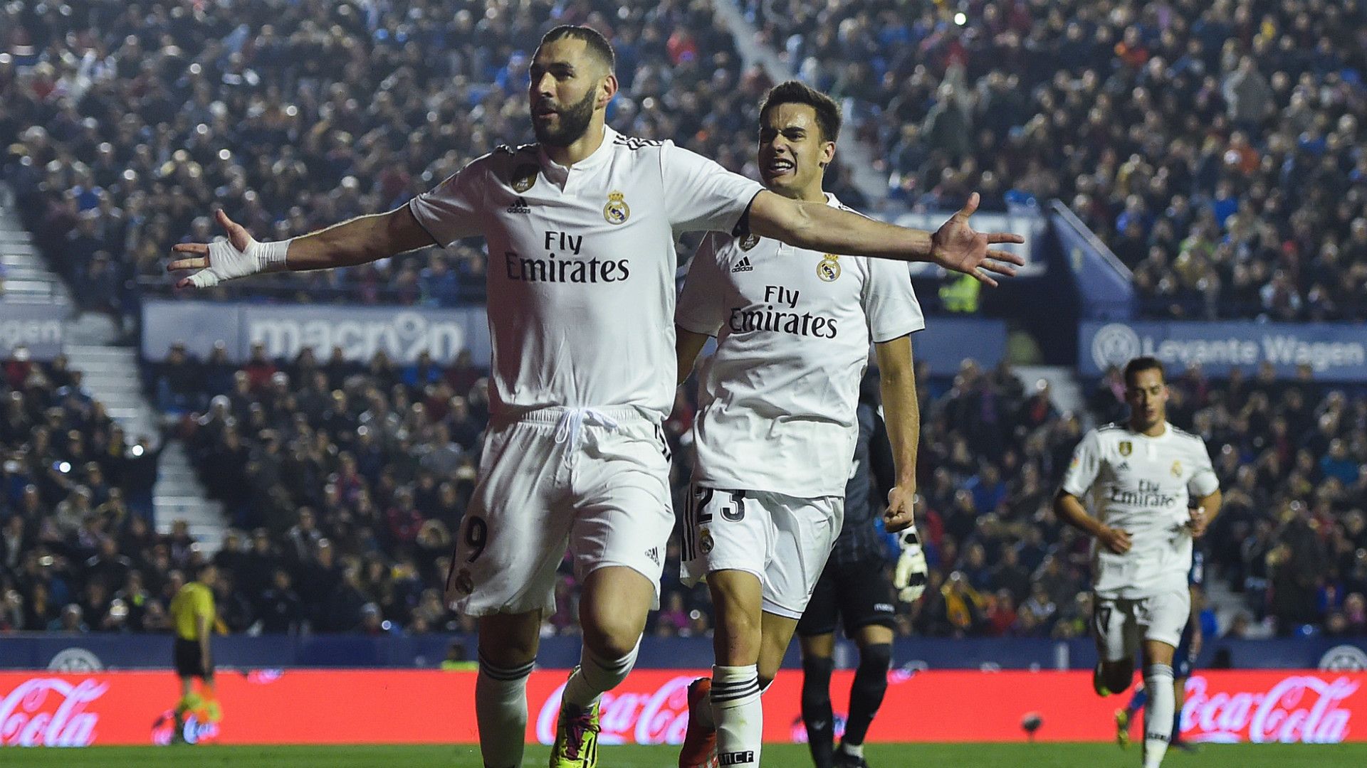 BENZEMA LEVANTE REAL MADRID LALIGA