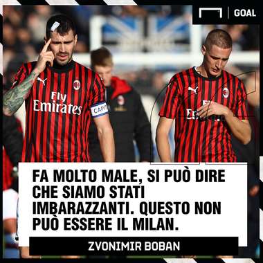 Boban post Atalanta-Milan