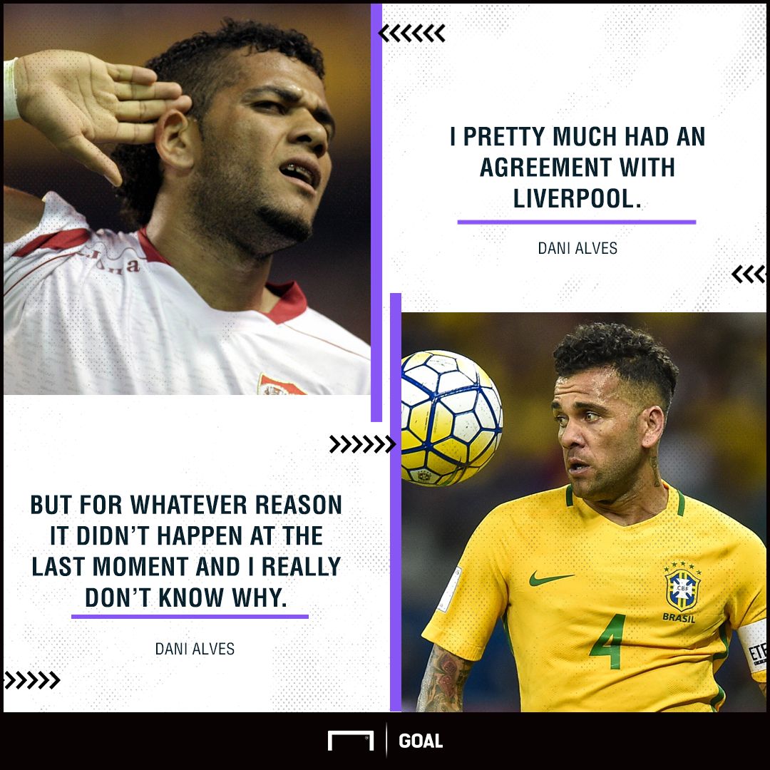 Dani Alves Liverpool deal 2006