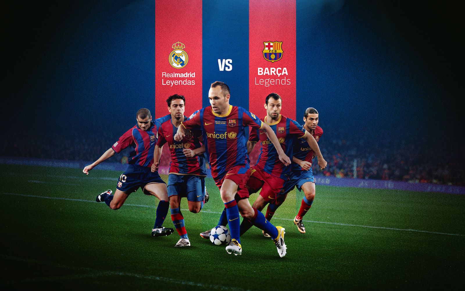 Barca Legends Real Madrid Leyendas