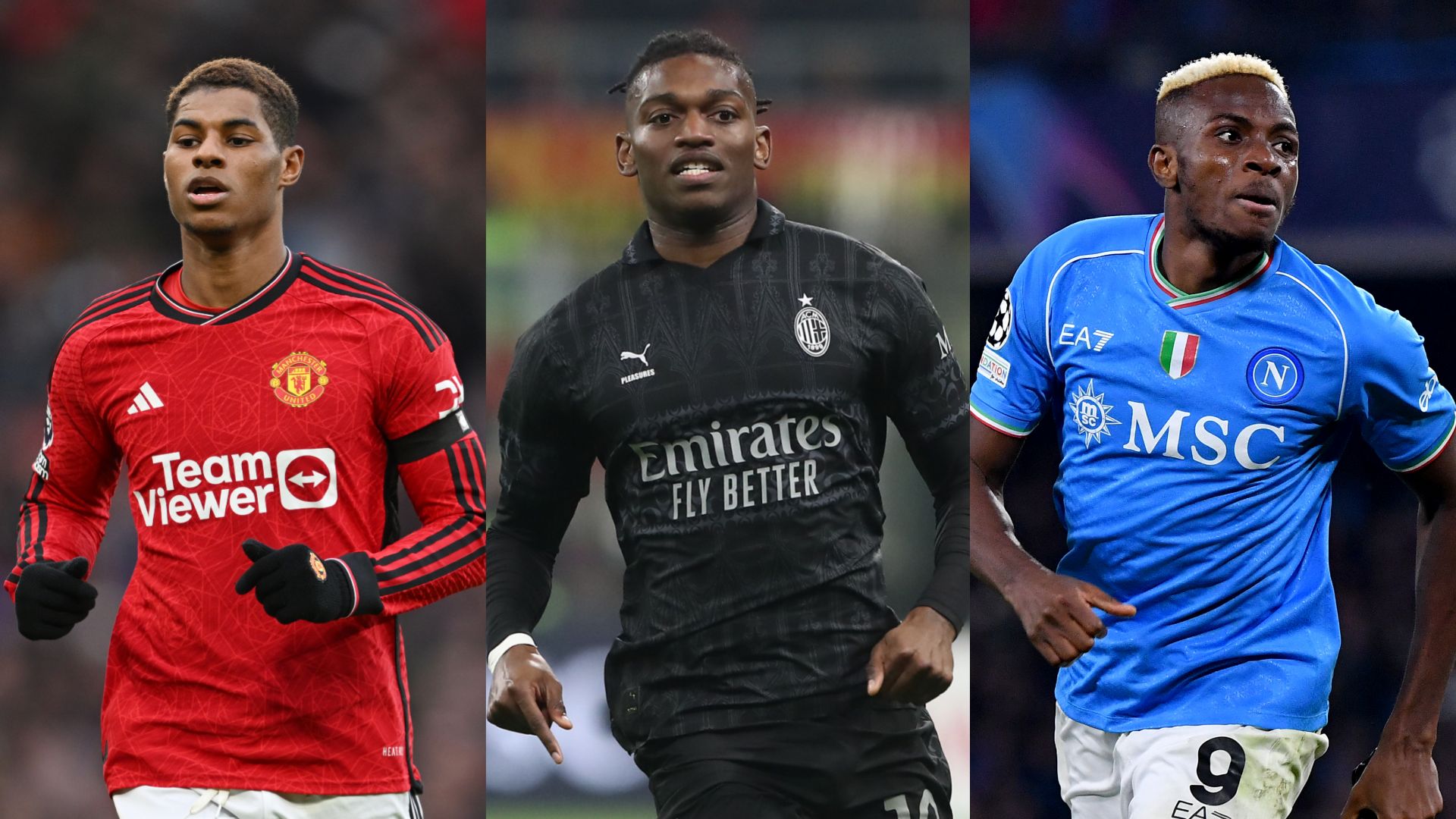 Rashford Leao Osimhen GFX