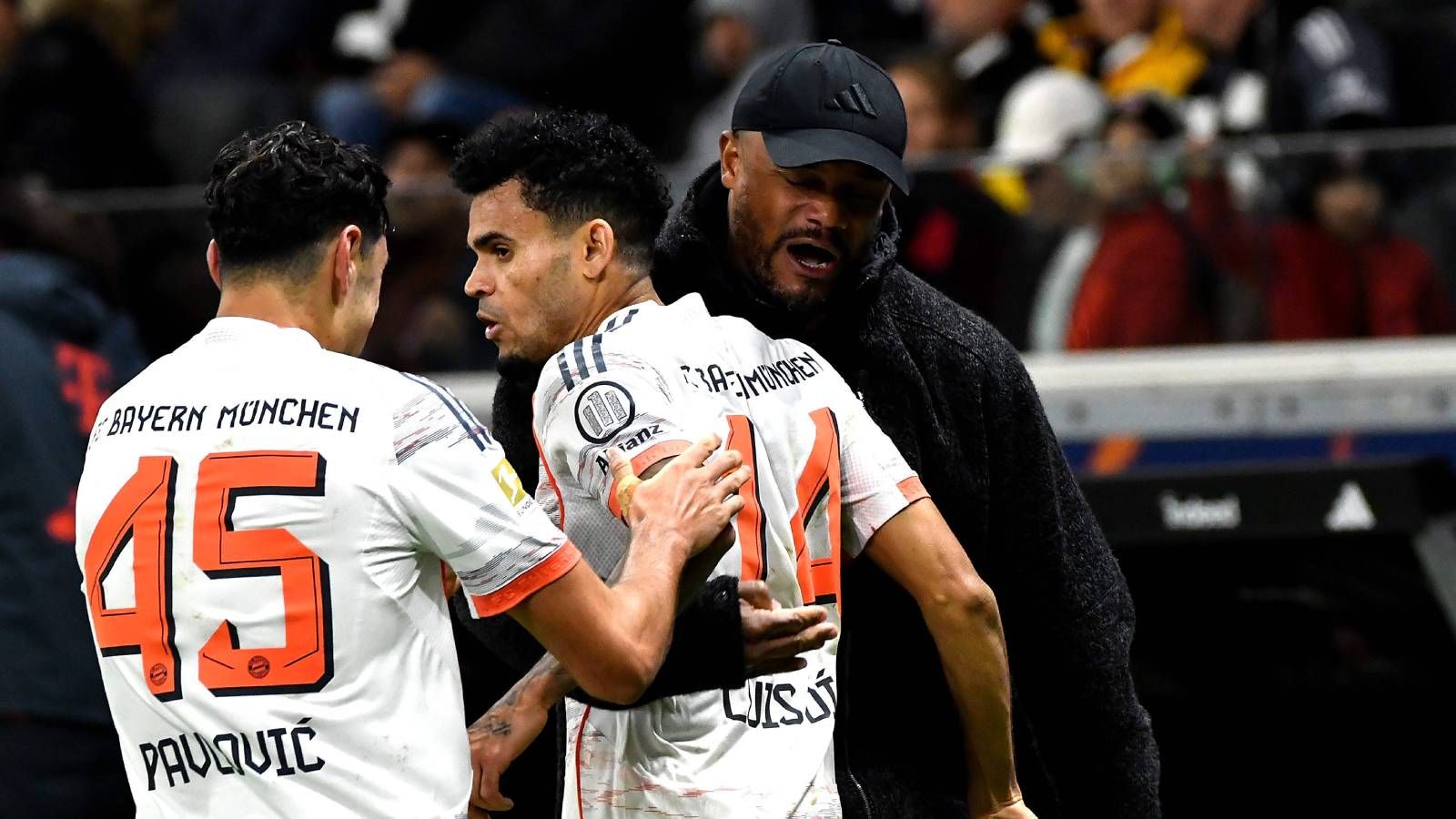 Vincent Kompany Luis Diaz FC Bayern