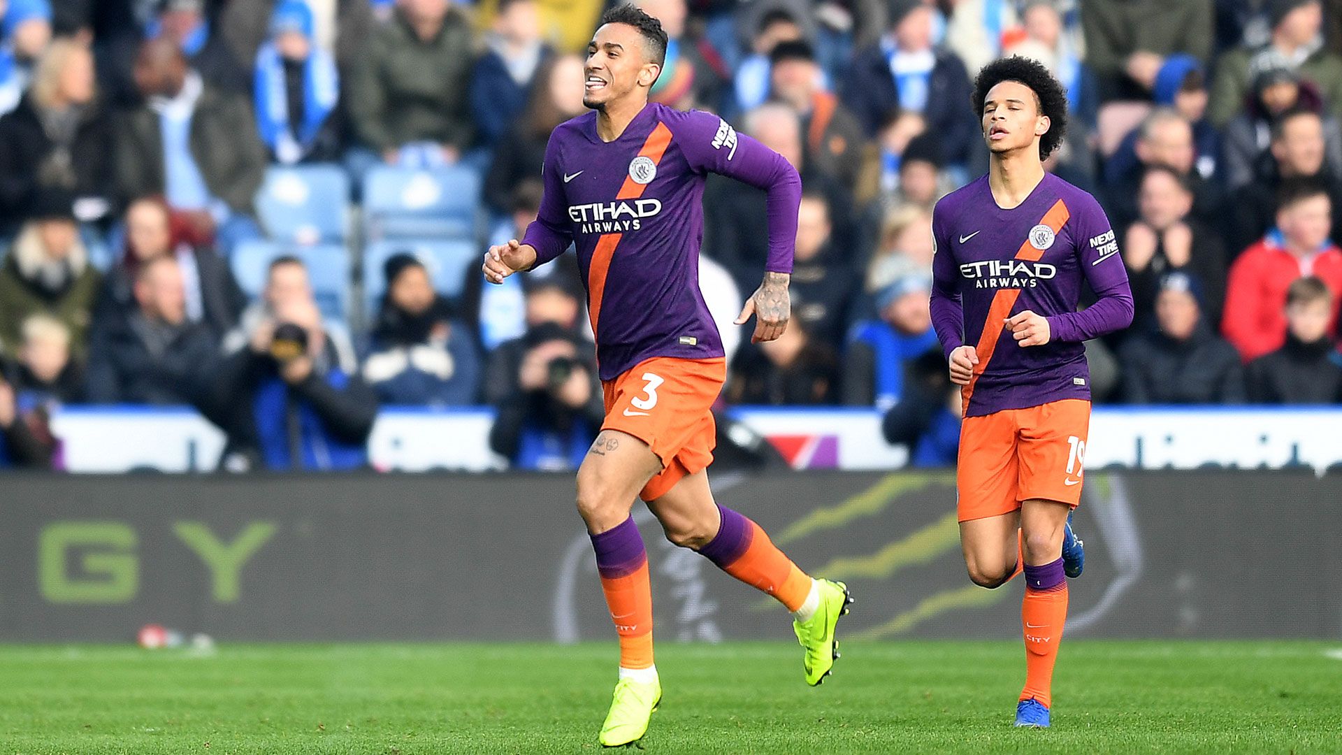 Danilo Leroy Sane Manchester City Premier League 20012019