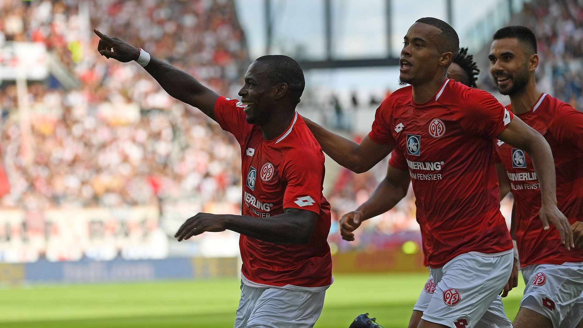 ONLY GERMANY Anthony Ujah FSV Mainz 05 Bundesliga 26082018