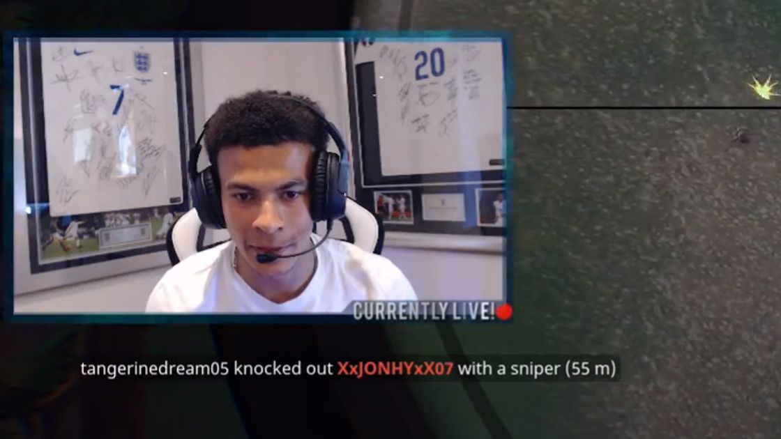 Dele Alli Twitch Fortnite