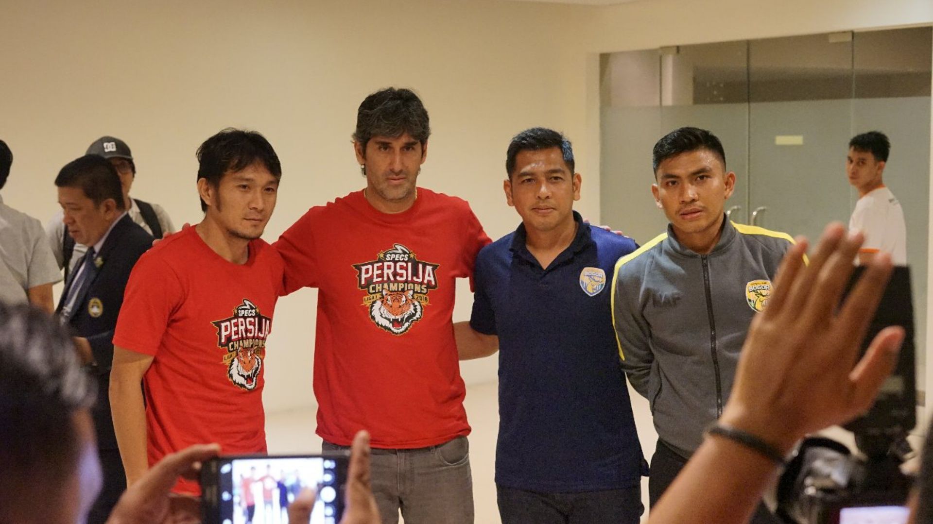 Jumpa pers Bogor FC vs Persija Jakarta