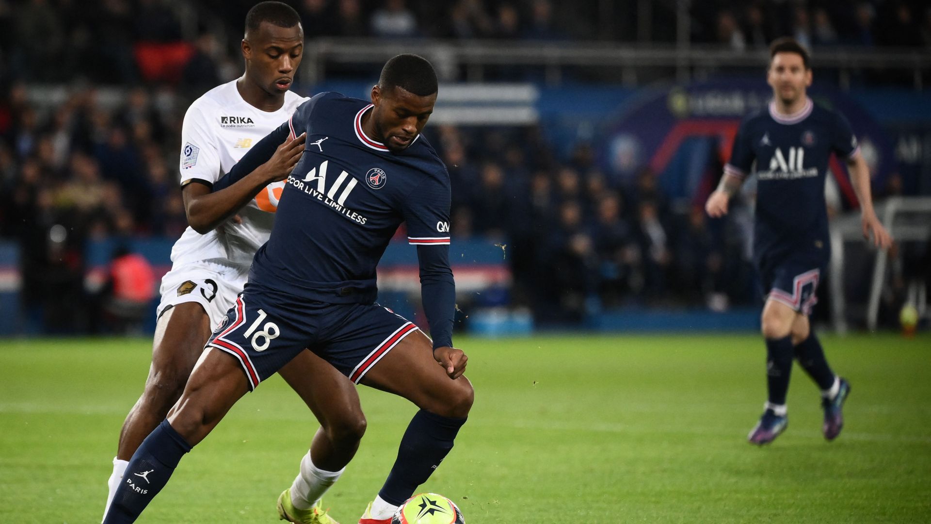 Georginio Wijnaldum PSG Lille 29102021